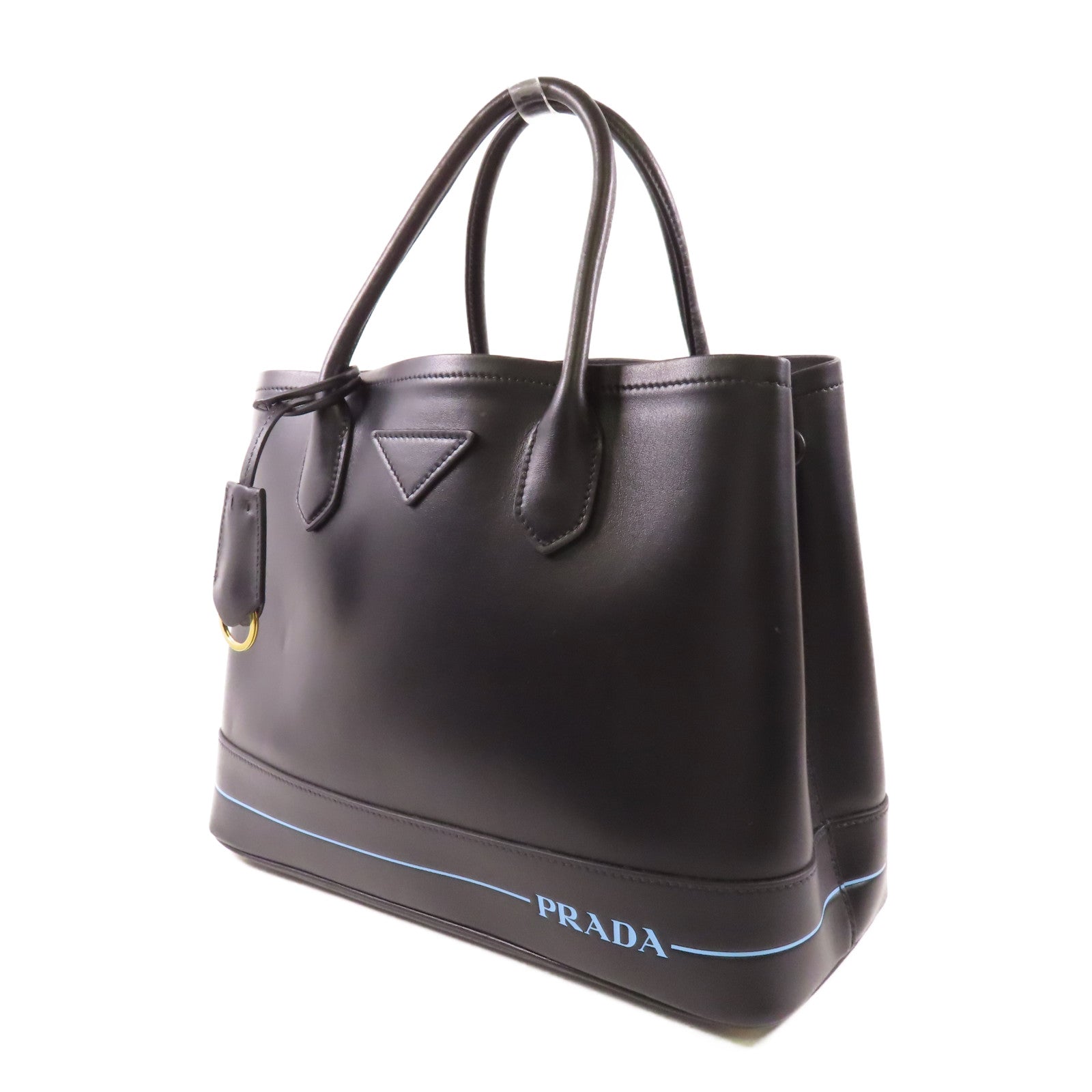 PRADA 牛皮皮革2 Way Bag金扣手挽肩背兩用袋