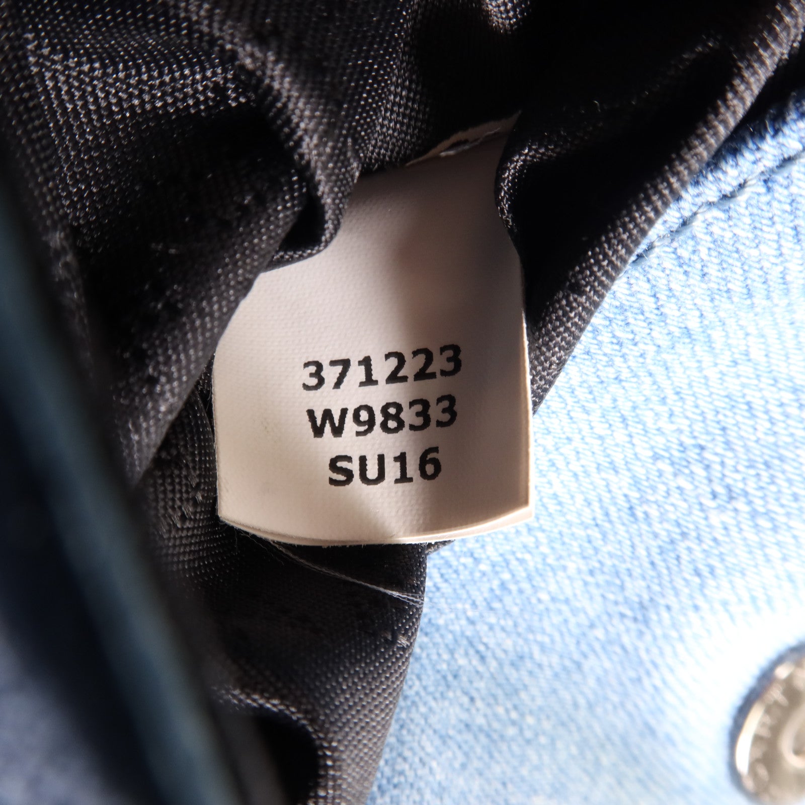 SELECTION 牛仔布Shoulder Bag銀扣鏈帶手挽肩背兩用袋