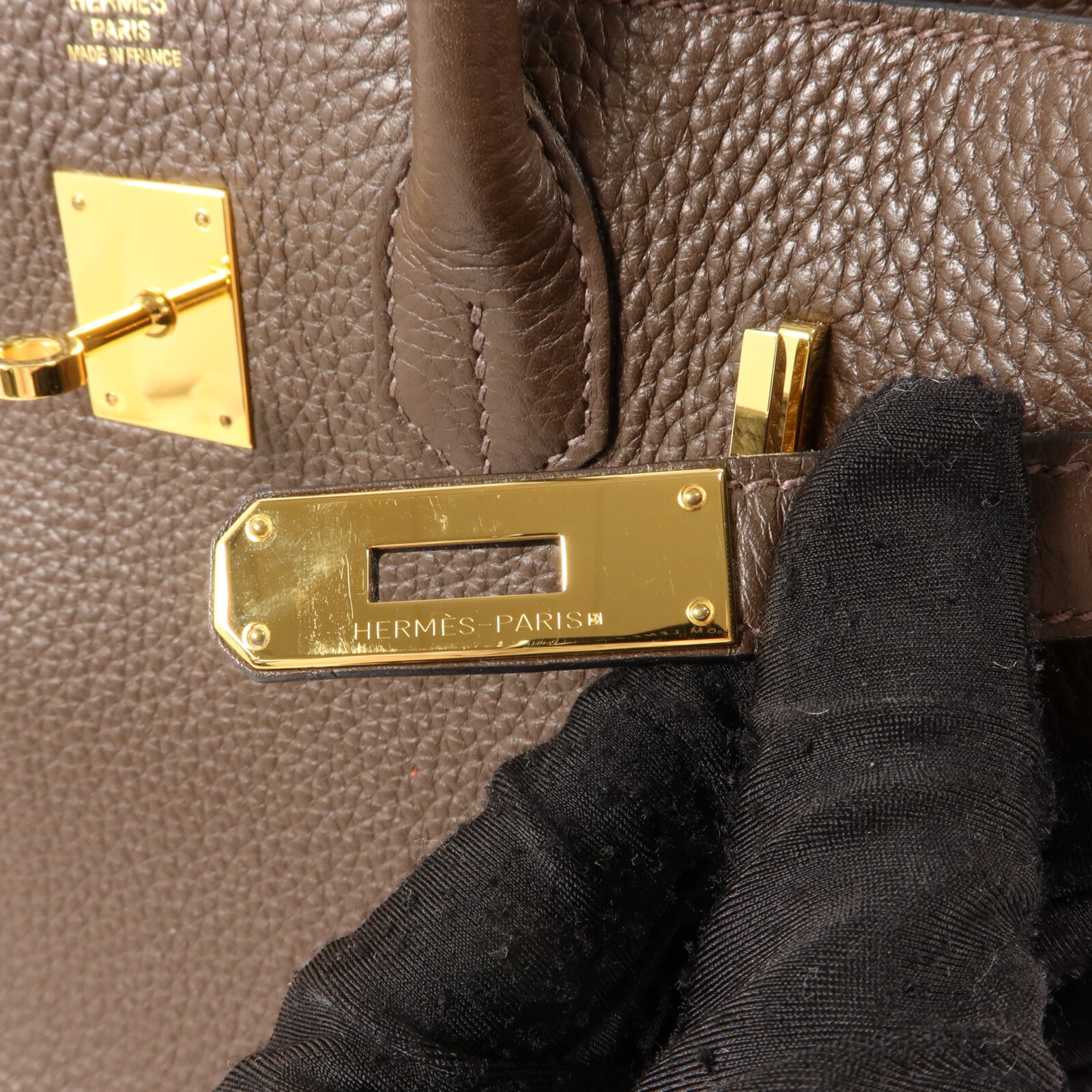 HERMES Togo皮革Birkin 30手挽袋Chocolat