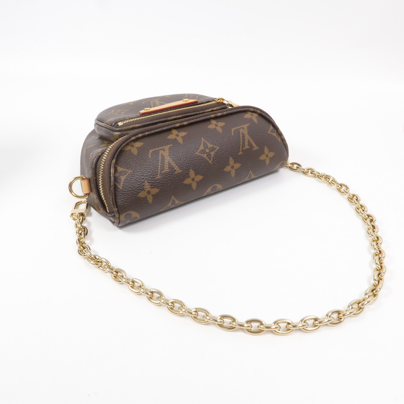 LOUIS VUITTON Monogram Mini Bumbag手挽肩背兩用袋棕色