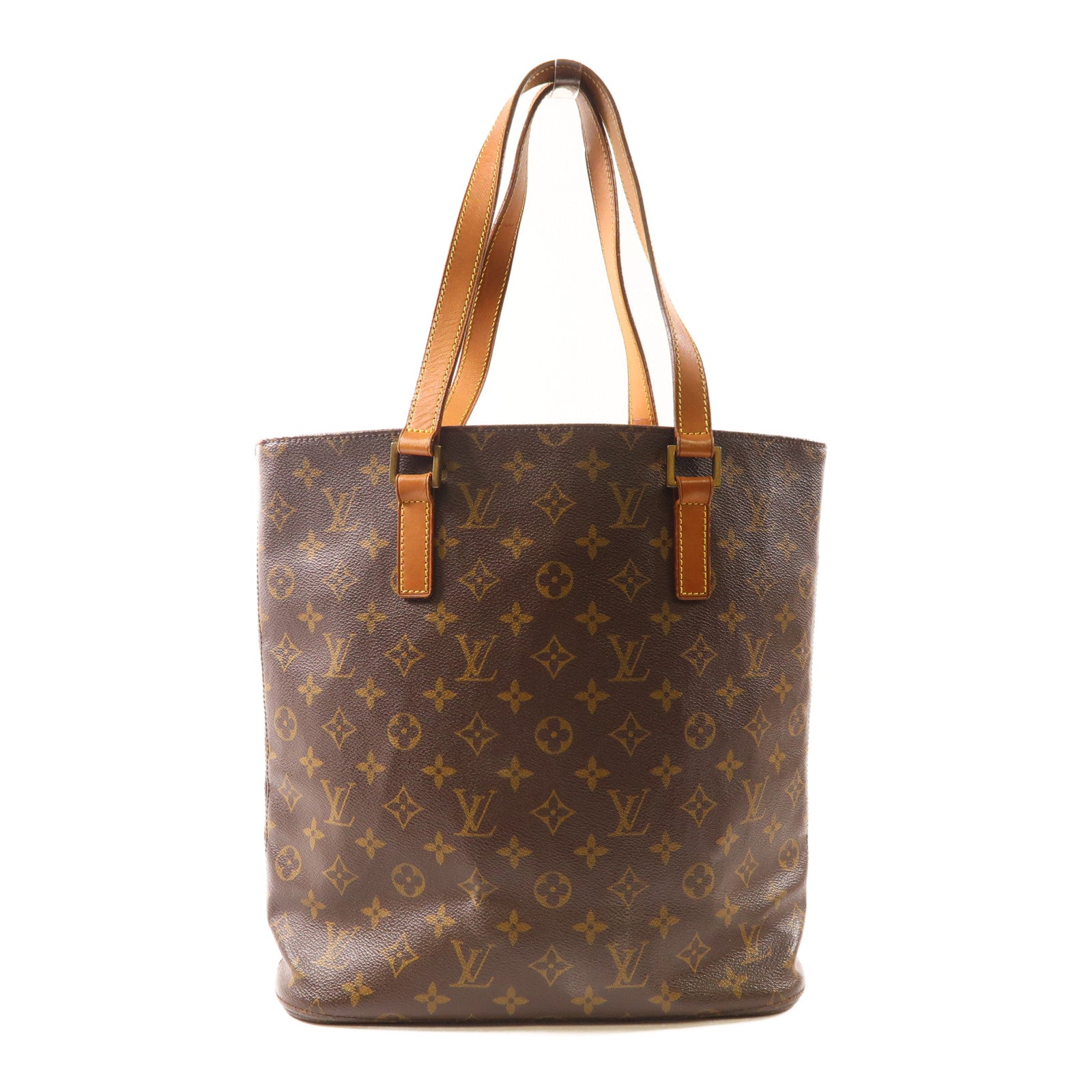 LOUIS VUITTON Monogram Vavin GM金扣肩背袋/手挽袋棕色