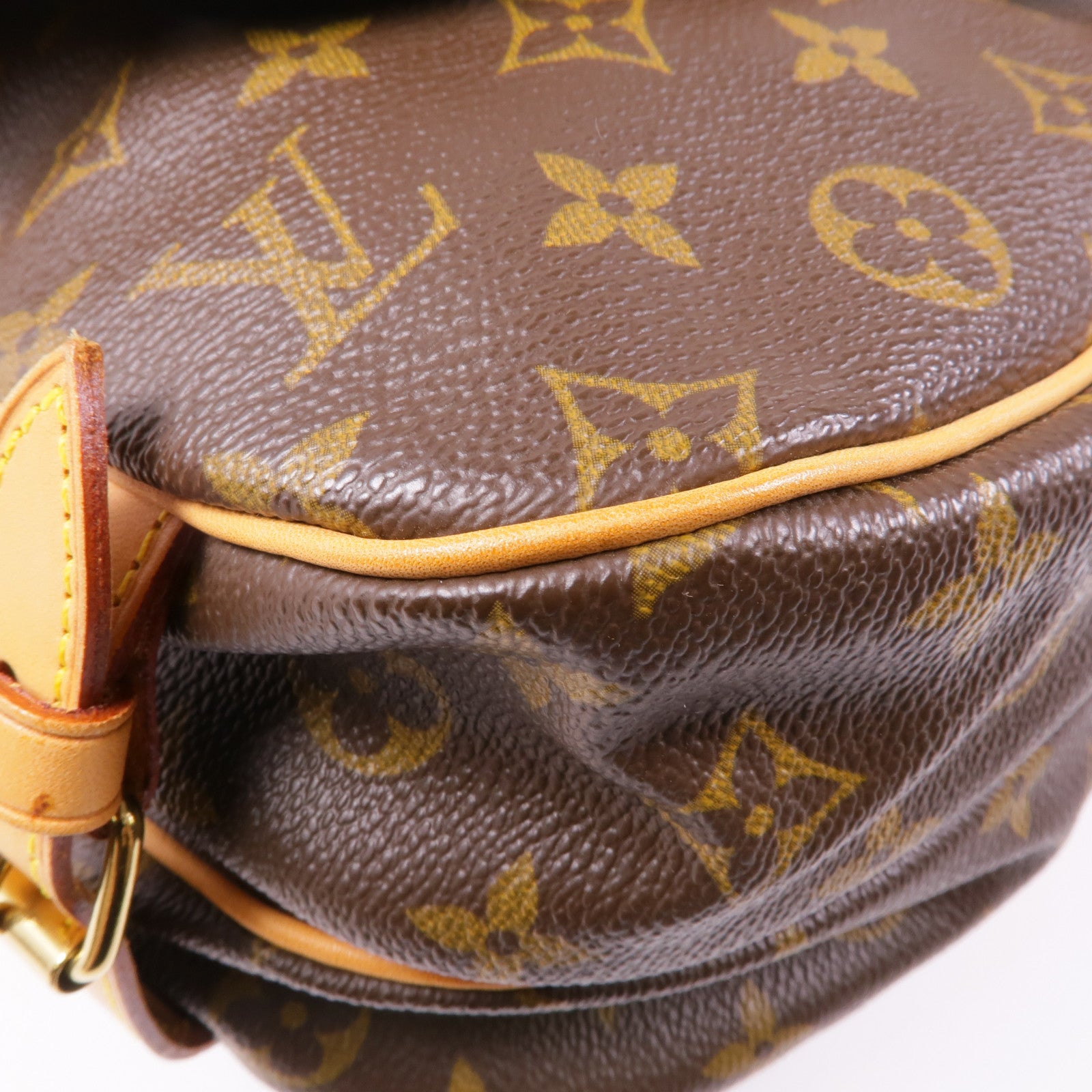 LOUIS VUITTON Monogram Saumur 30金扣肩背袋