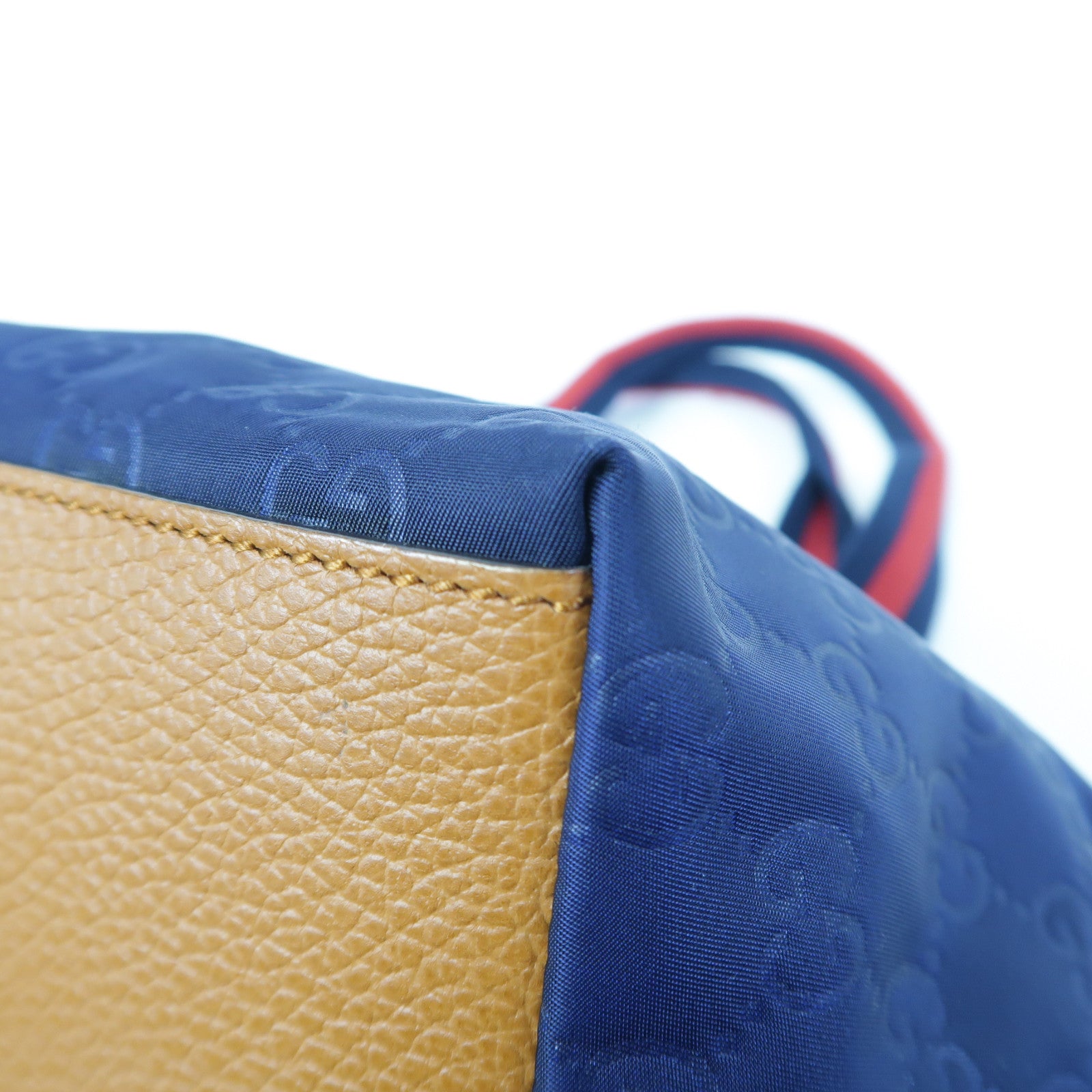 GUCCI 尼龍Hand Bag手挽袋藍色
