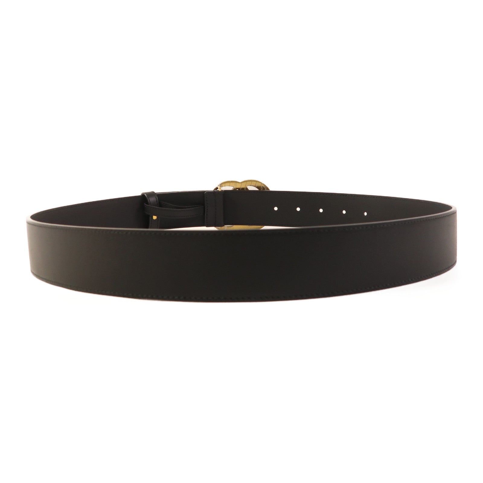 GUCCI 牛皮皮革GG Belt 95金扣皮帶