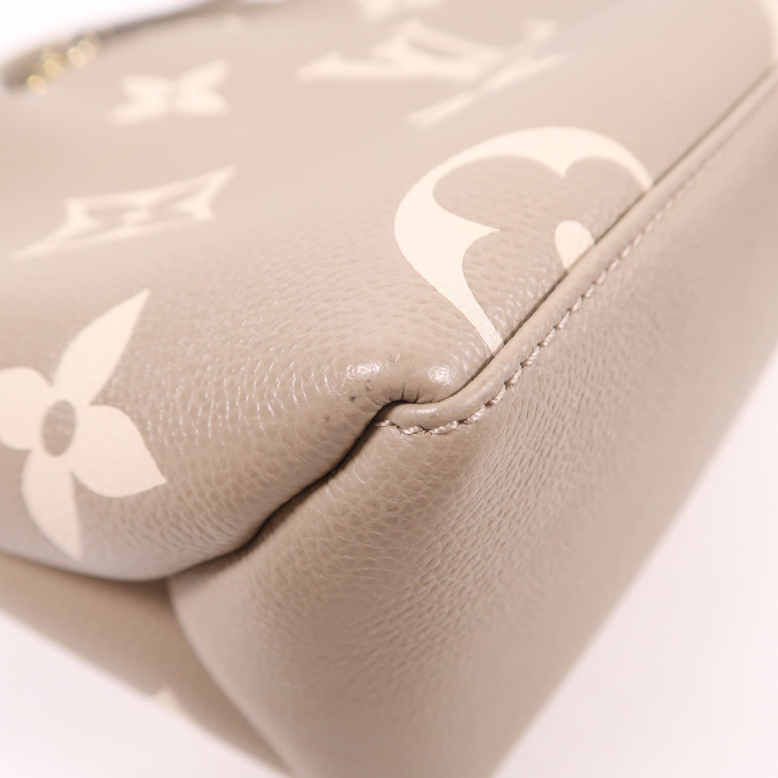 LOUIS VUITTON Monogram Empreinte Petit Palais金扣手挽肩背兩用袋
