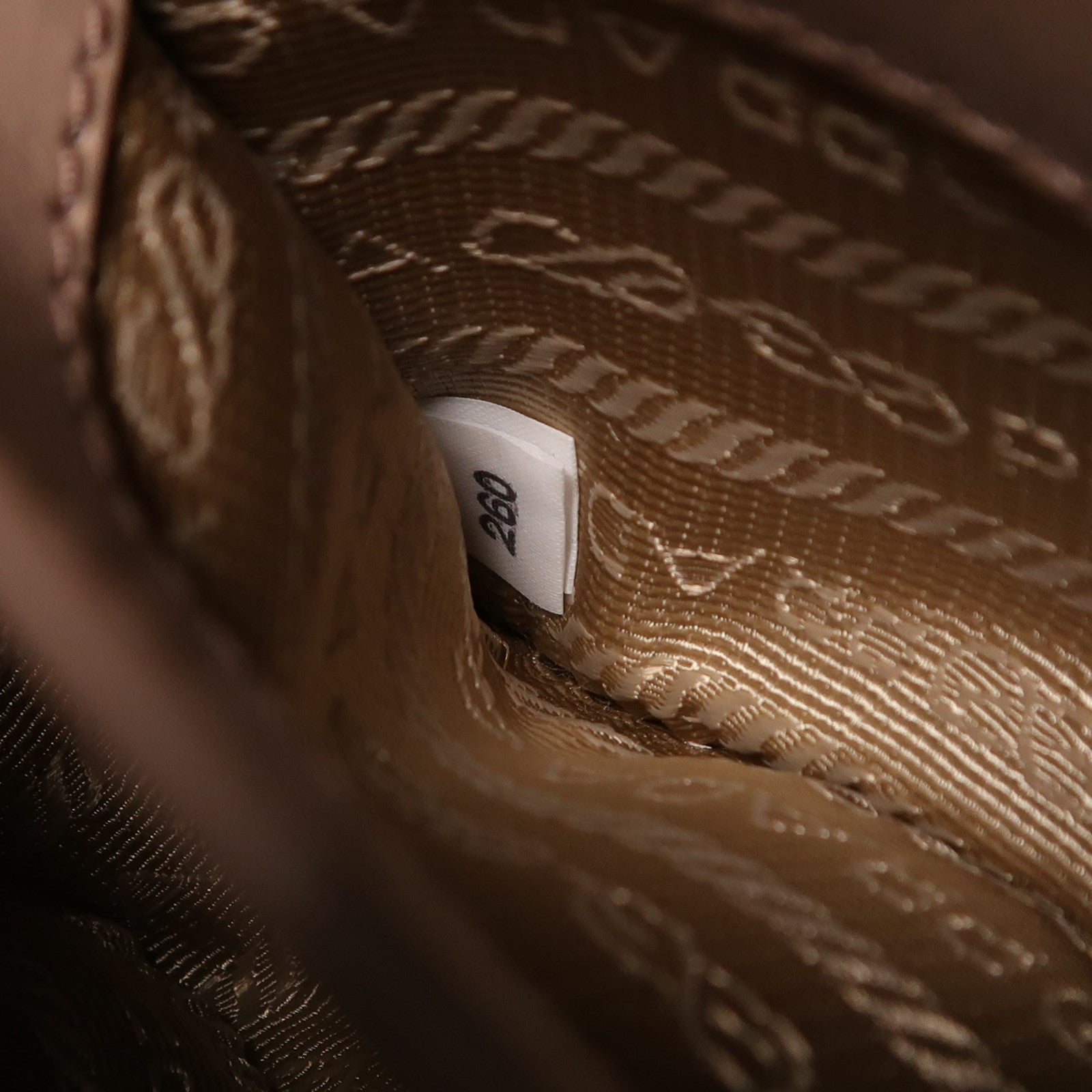 PRADA 牛皮皮革Chain Shoulder銀扣鏈帶肩背袋/腰包