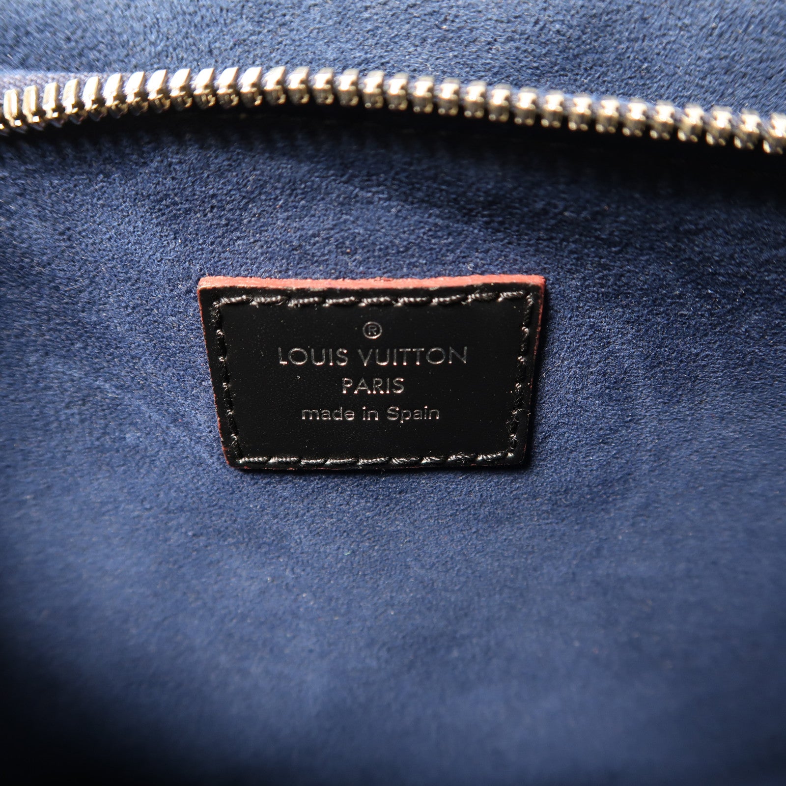 LOUIS VUITTON Epi Soufflot BB銀扣手挽肩背兩用袋黑色