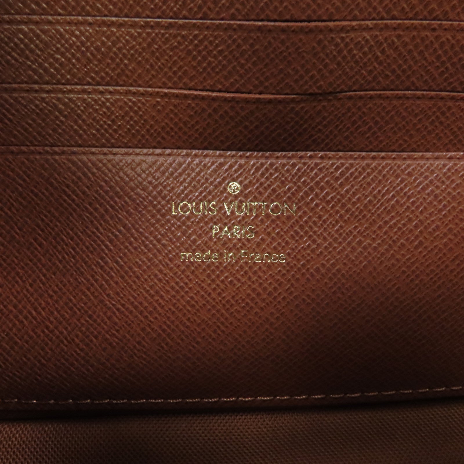 LOUIS VUITTON Monogram Wallet On Chain Ivy金扣鏈帶肩背袋啡色