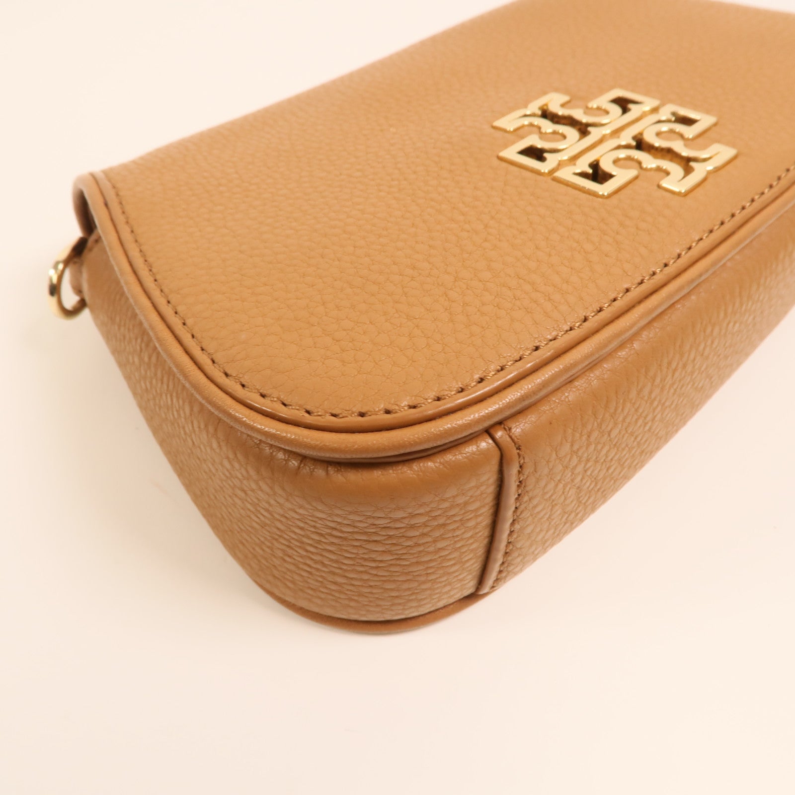 Tory Burch 牛皮皮革Shoulder Bag金扣肩背袋