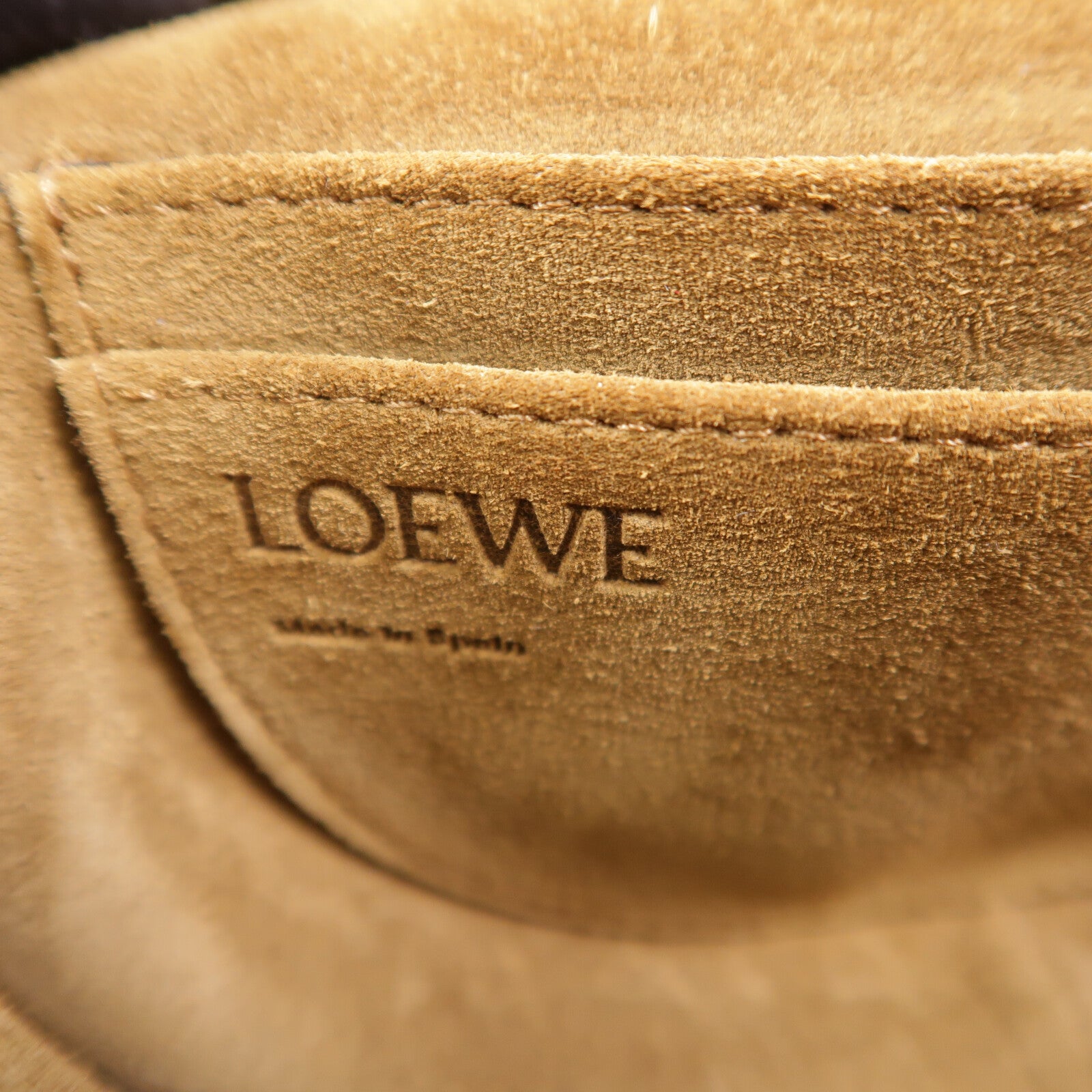 LOEWE 牛皮皮革Mini Gate肩背袋
