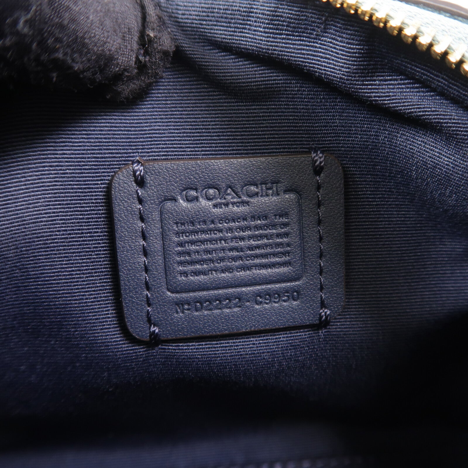 COACH 牛皮皮革Boston手挽肩背兩用袋