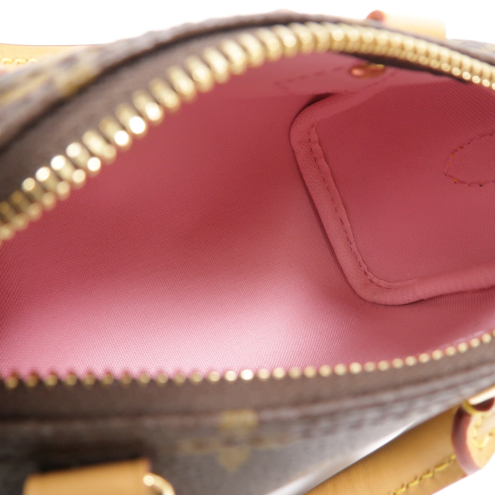 LOUIS VUITTON Monogram Vivienne Nano Speedy金扣手挽肩背兩用袋
