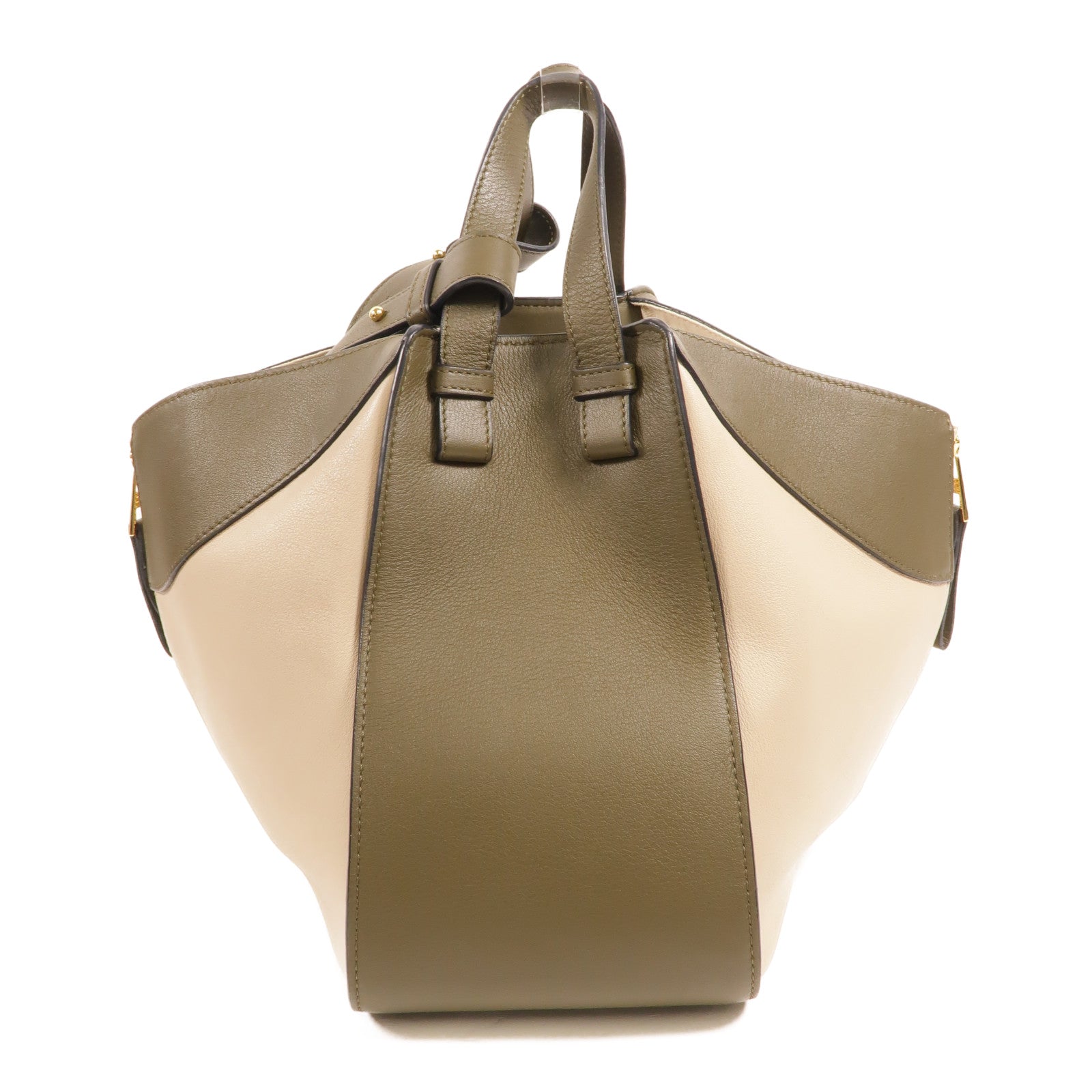 LOEWE 牛皮皮革Hammock Medium手挽肩背兩用袋