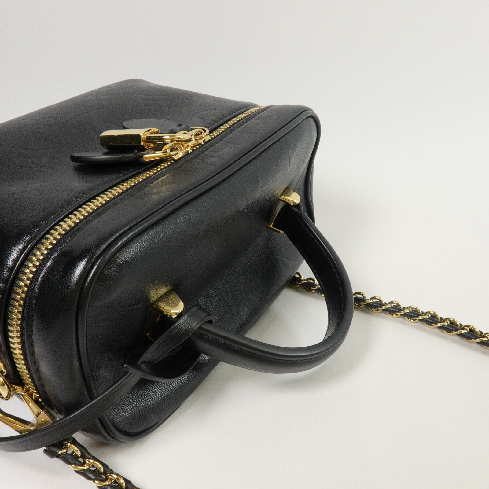 LOUIS VUITTON Monogram Ink Vanity PM手挽肩背兩用袋