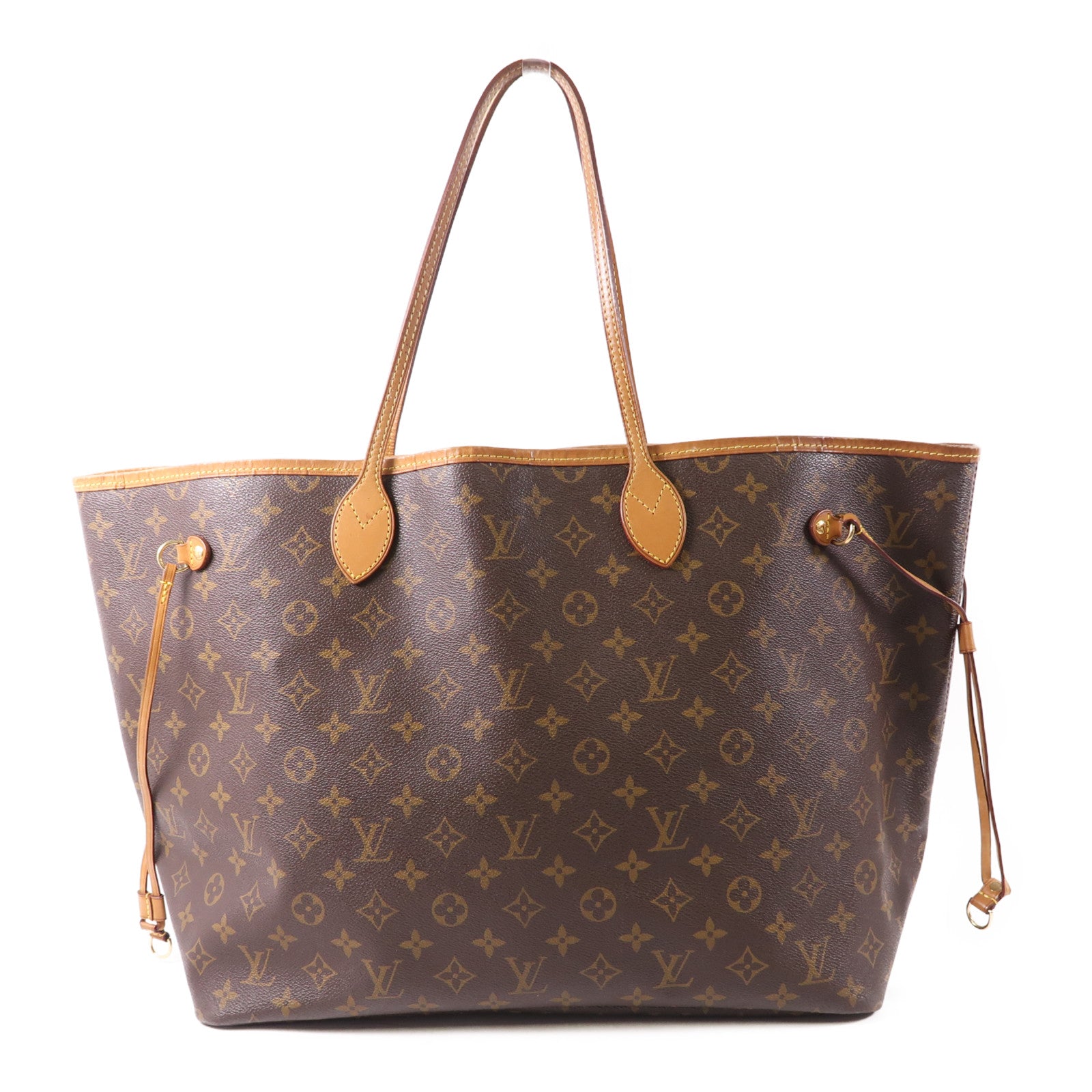 LOUIS VUITTON Monogram Neverfull GM Tote Bag金扣肩背袋