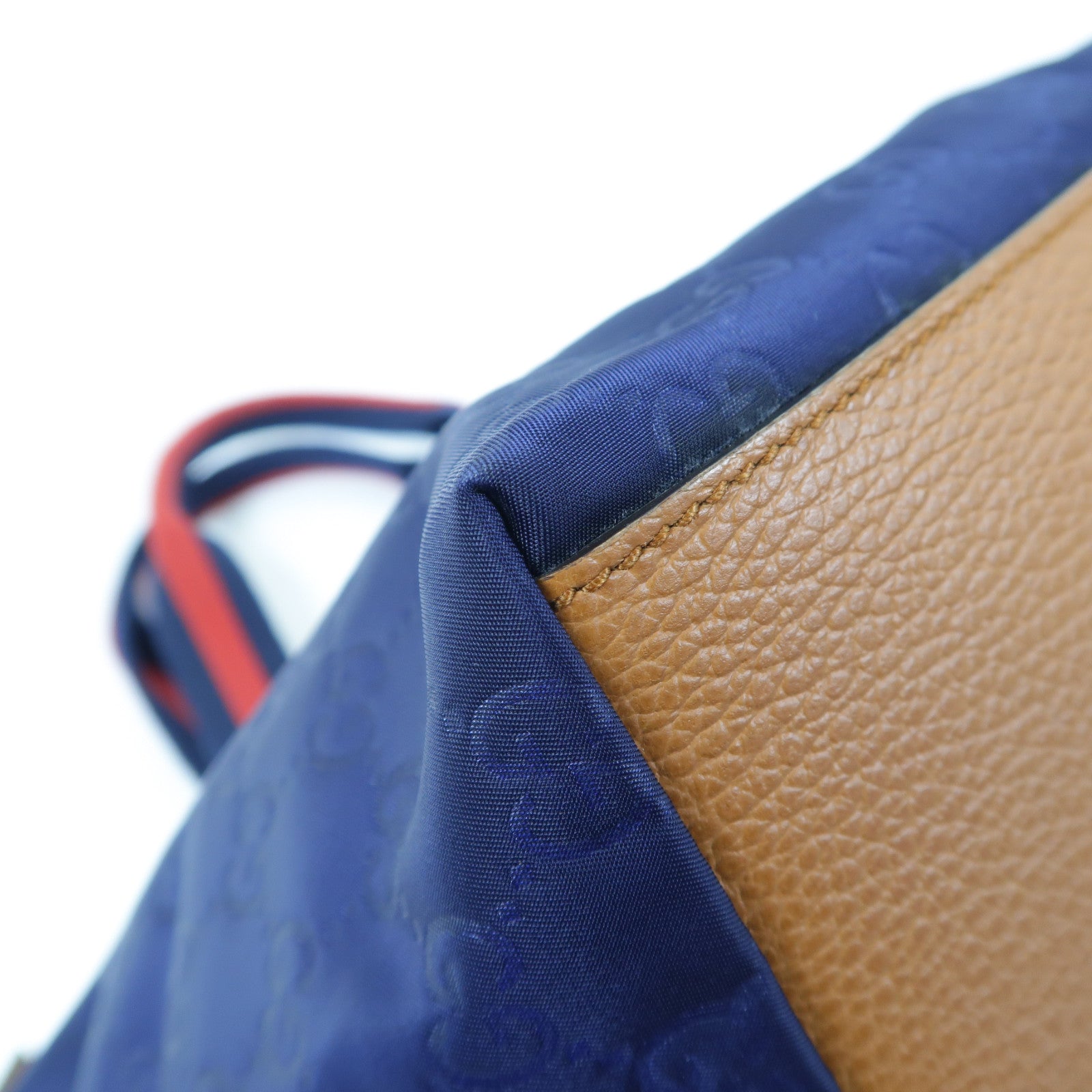 GUCCI 尼龍Hand Bag手挽袋藍色