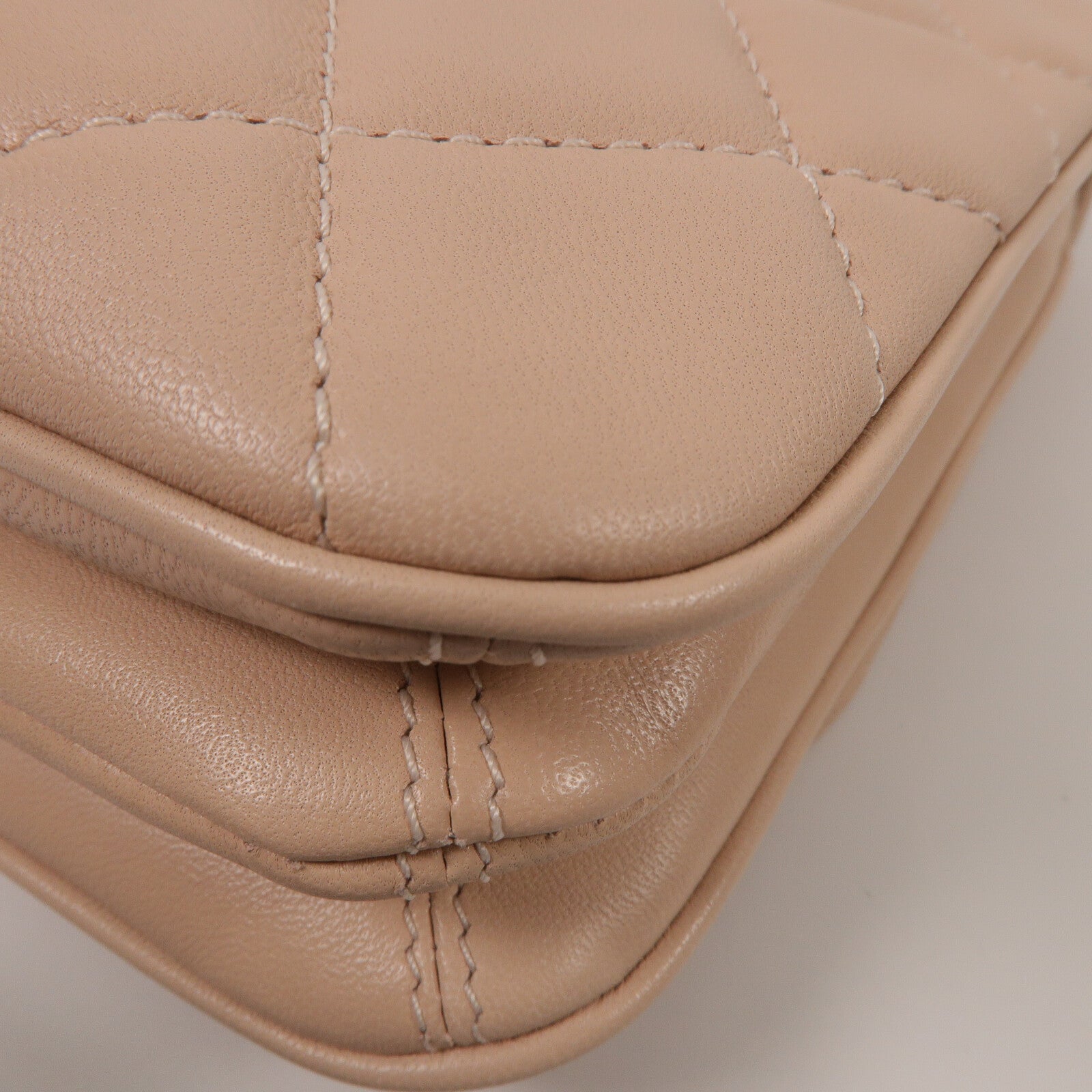 CHANEL 羊皮皮革Chain Shoulder Bag鏈帶肩背袋