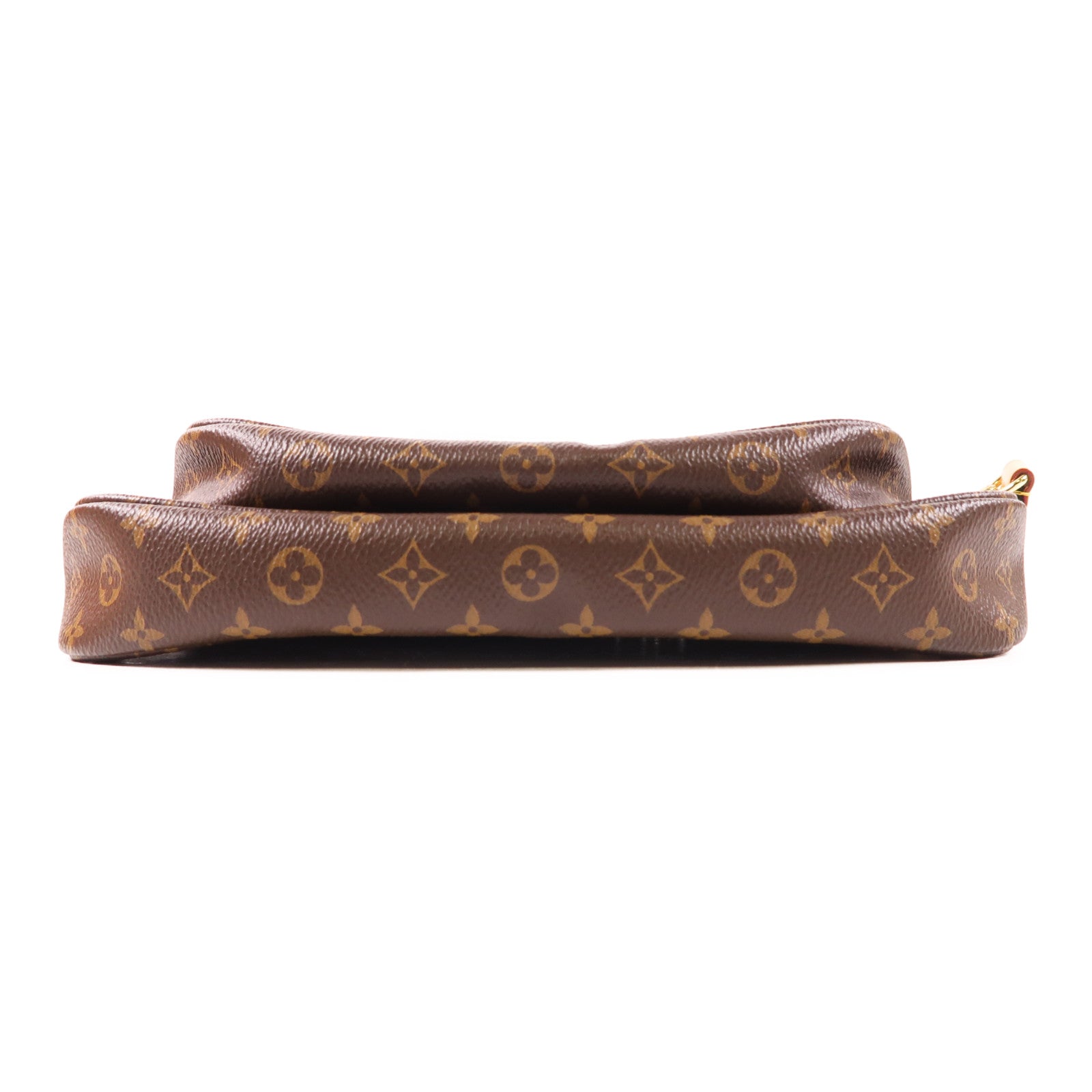 LOUIS VUITTON Monogram Multi Pochette Accessoires金扣鏈帶手挽肩背兩用袋