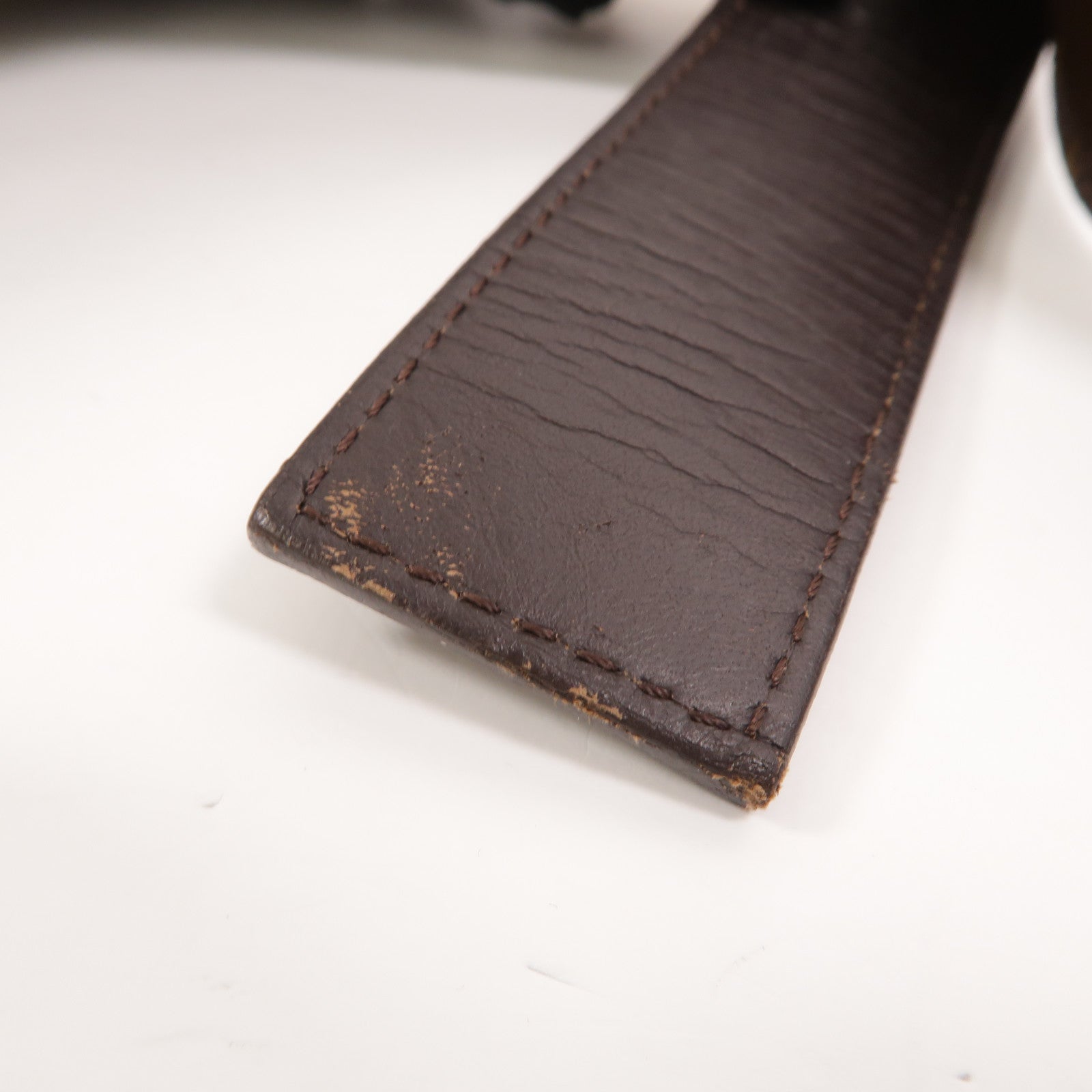 LOUIS VUITTON Monogram Belt 85cm皮帶