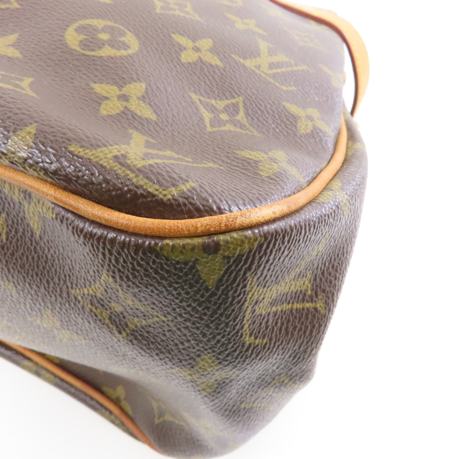 LOUIS VUITTON Monogram Batignolles Tote Bag金扣手挽袋啡色