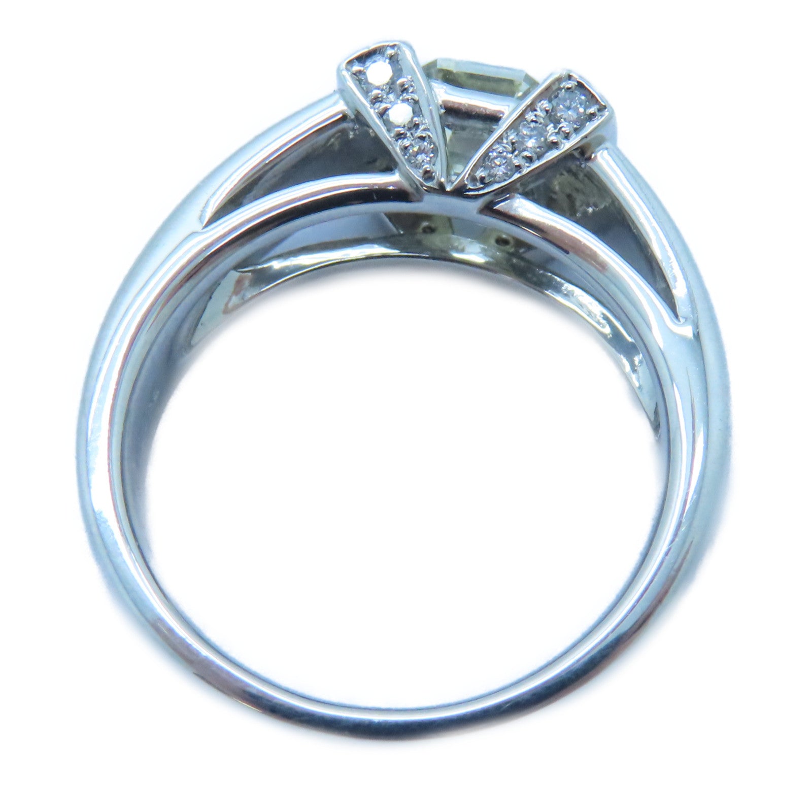 JEWELRY 【激減優惠】PT900鉑金Diamond Ring 1.027ct/0.17ct鑽石戒指US#5.5