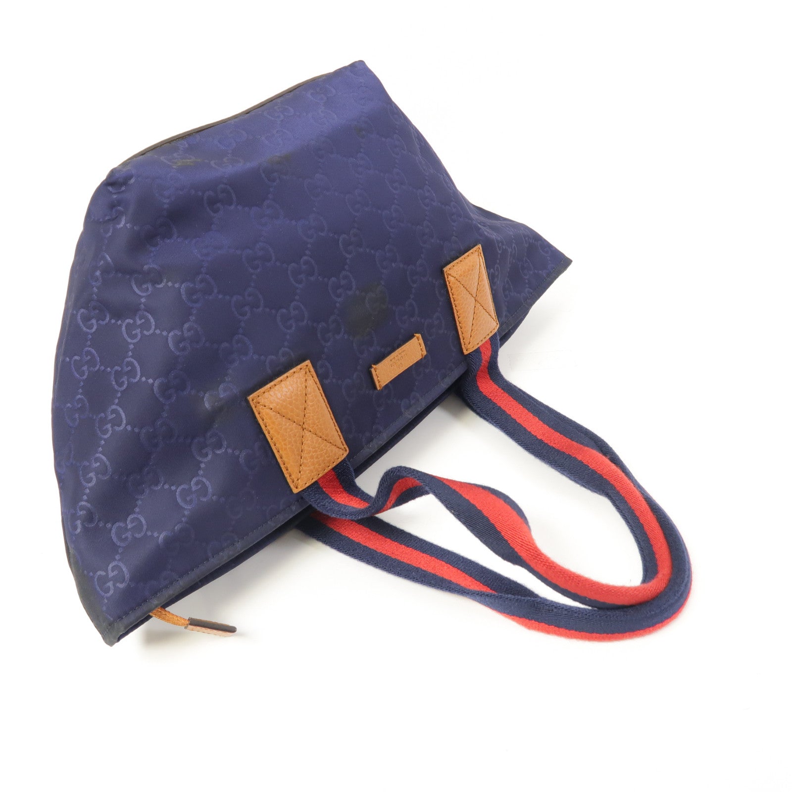 GUCCI 尼龍Hand Bag手挽袋藍色