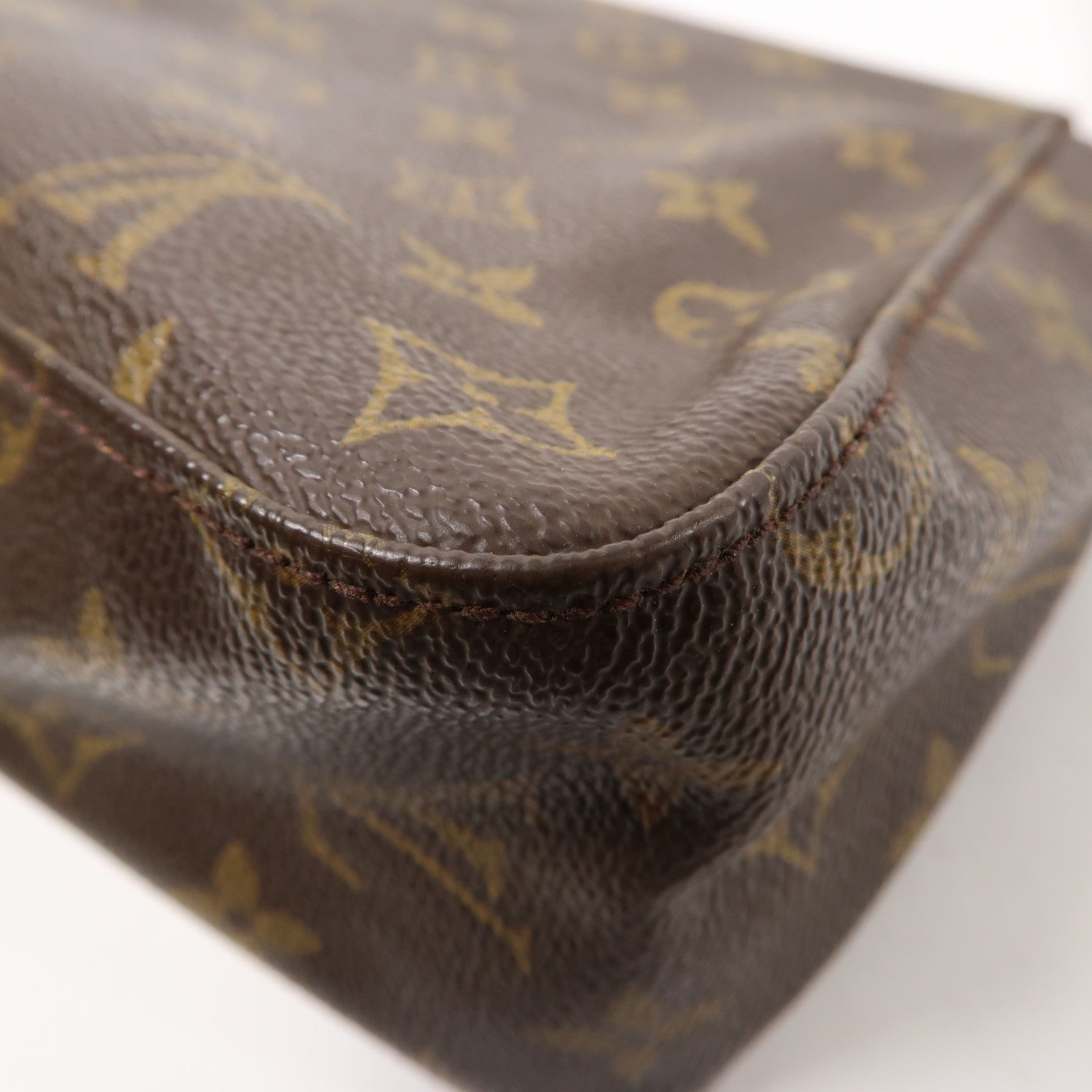 LOUIS VUITTON Monogram Mini Looping金扣肩背袋啡色