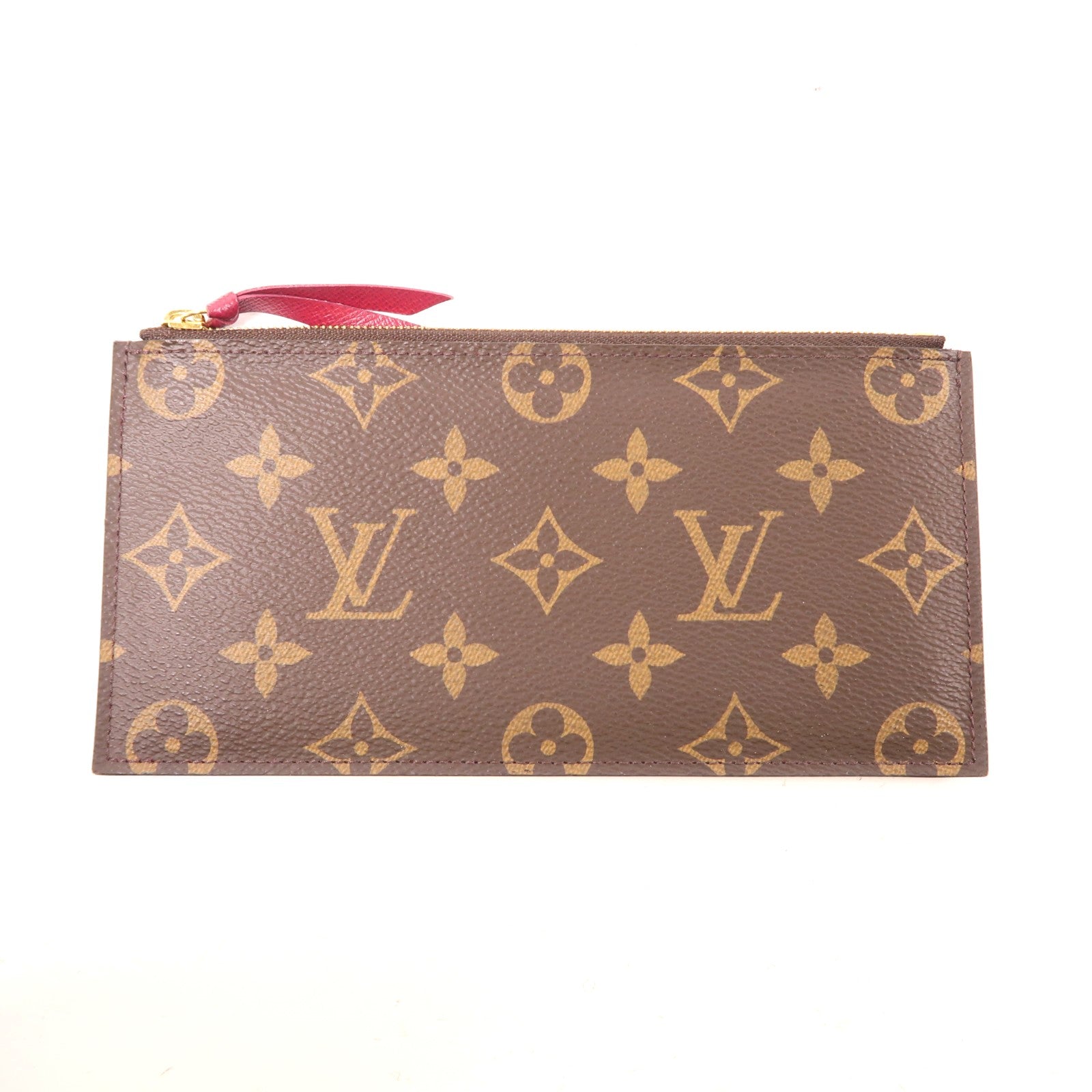 LOUIS VUITTON LV GHW Felicie Pochette Chain Shoulder Bag M61276 Monogram Brown