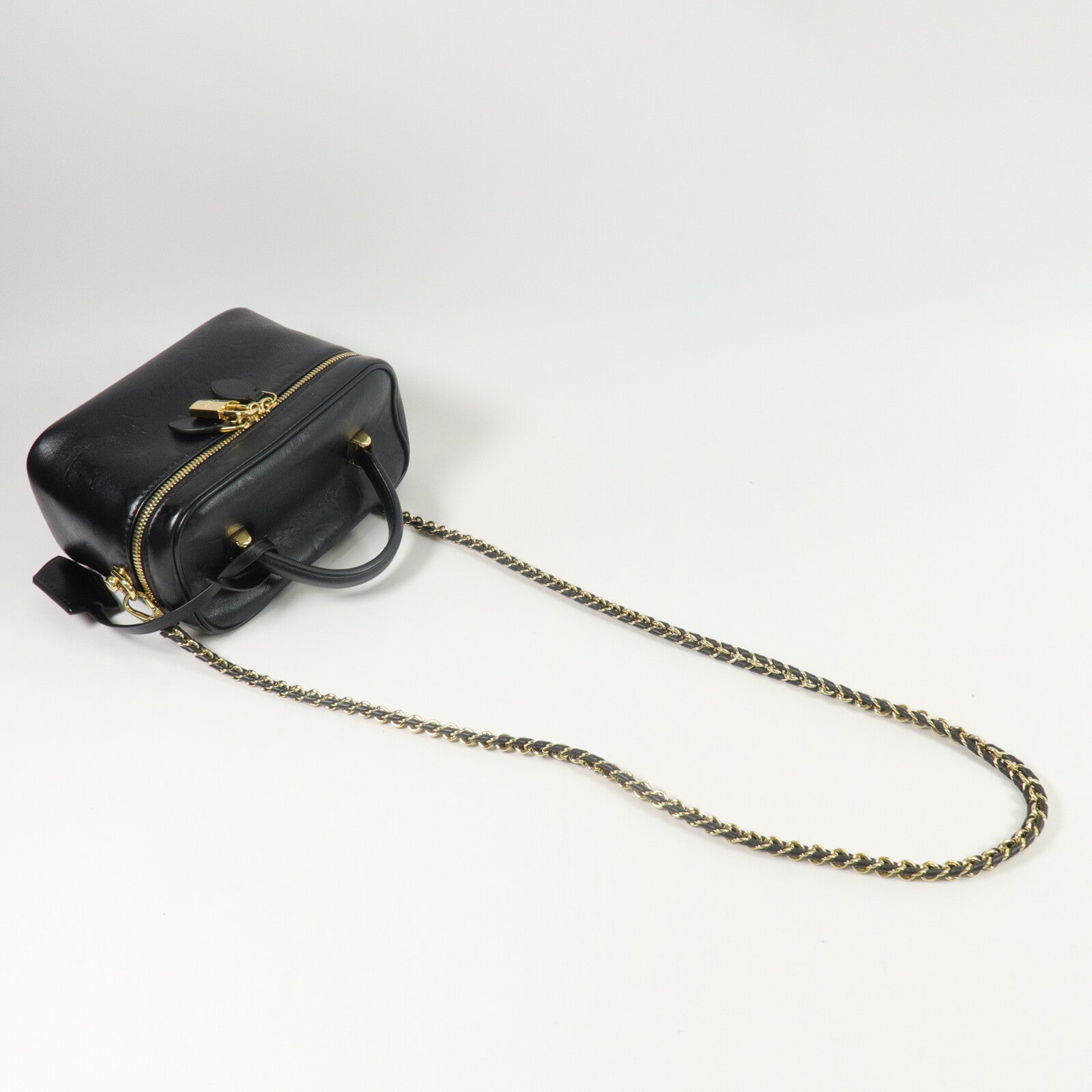 LOUIS VUITTON Monogram Ink Vanity PM手挽肩背兩用袋