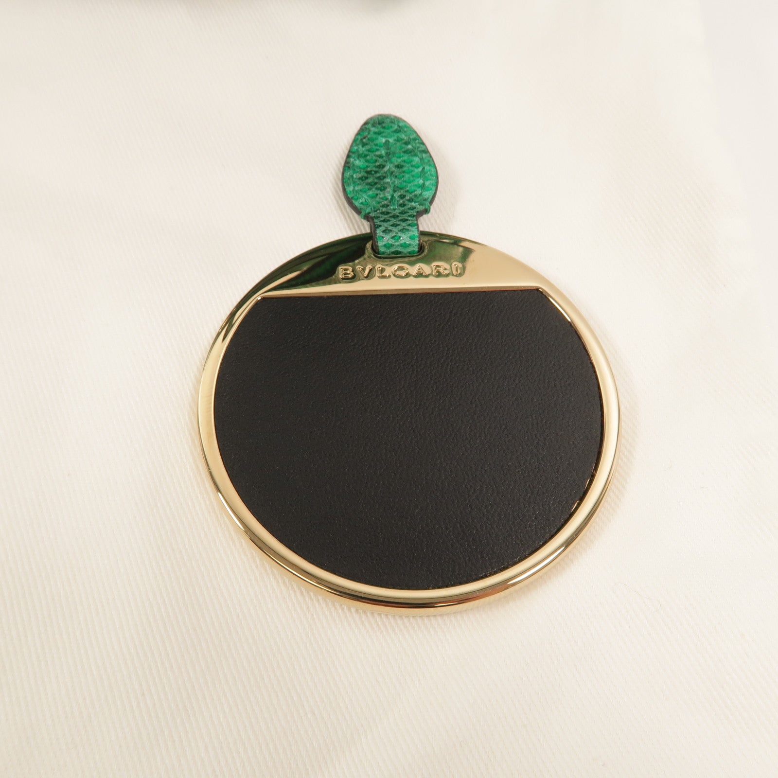 BVLGARI 蜥蝪皮革Serpenti Forever East West鏈帶肩背袋