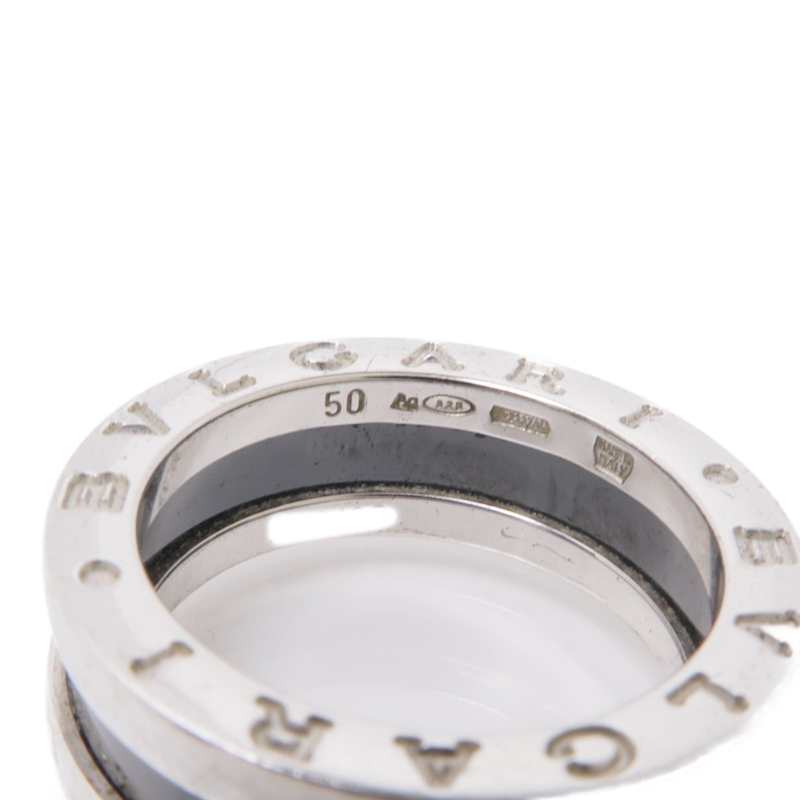 BVLGARI BLV Save the Children Ring BLV 50 US#5 925 Sterling Silver