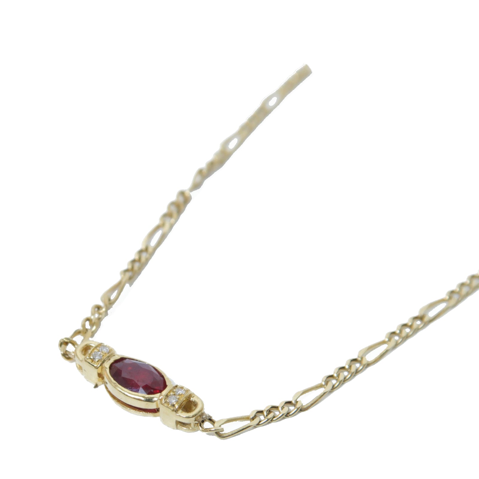 JEWELRY 18K黃金Ruby Bracelet 0.35ct紅寶石手鏈金色