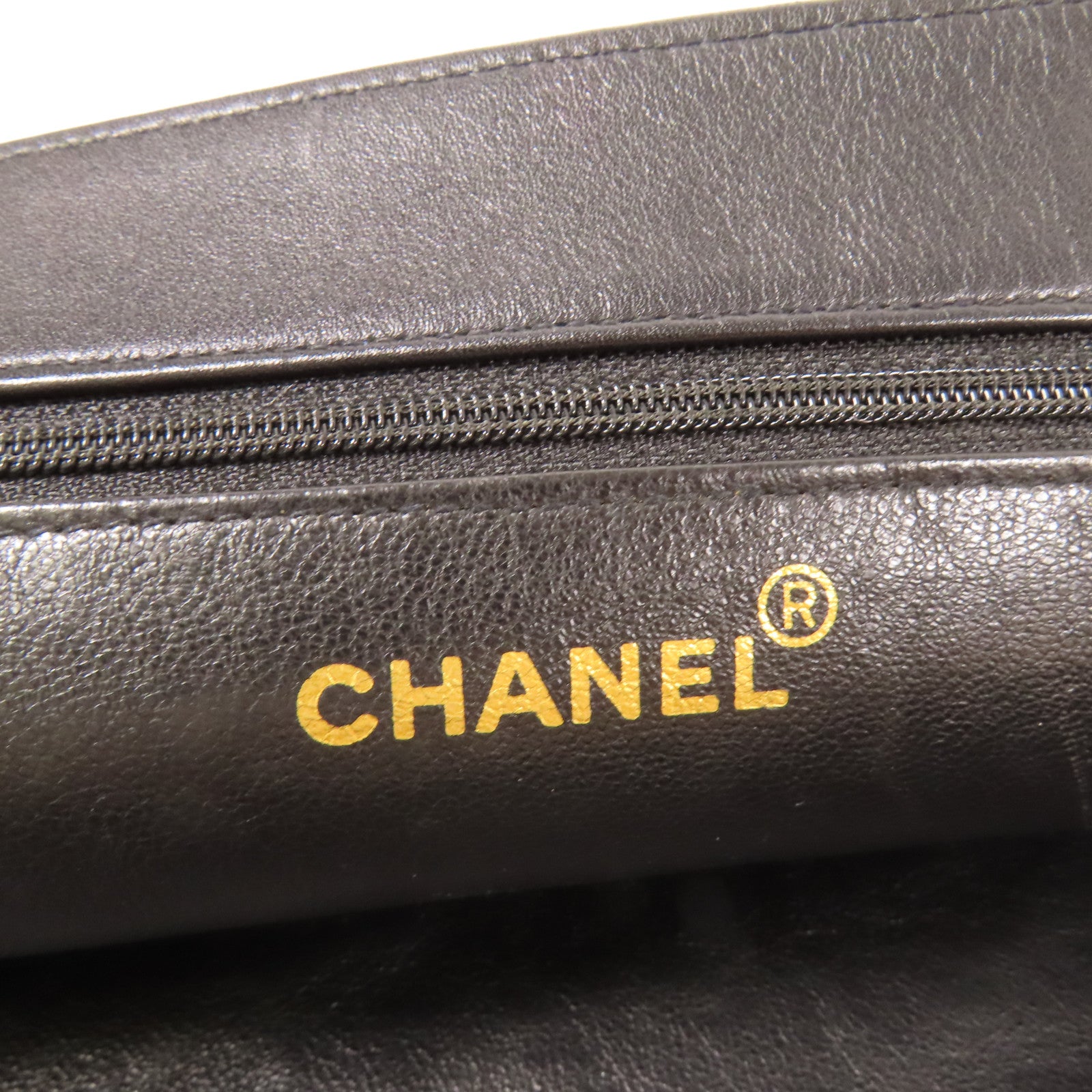 CHANEL 皮革Shoulder Tote金扣肩背袋/手挽袋