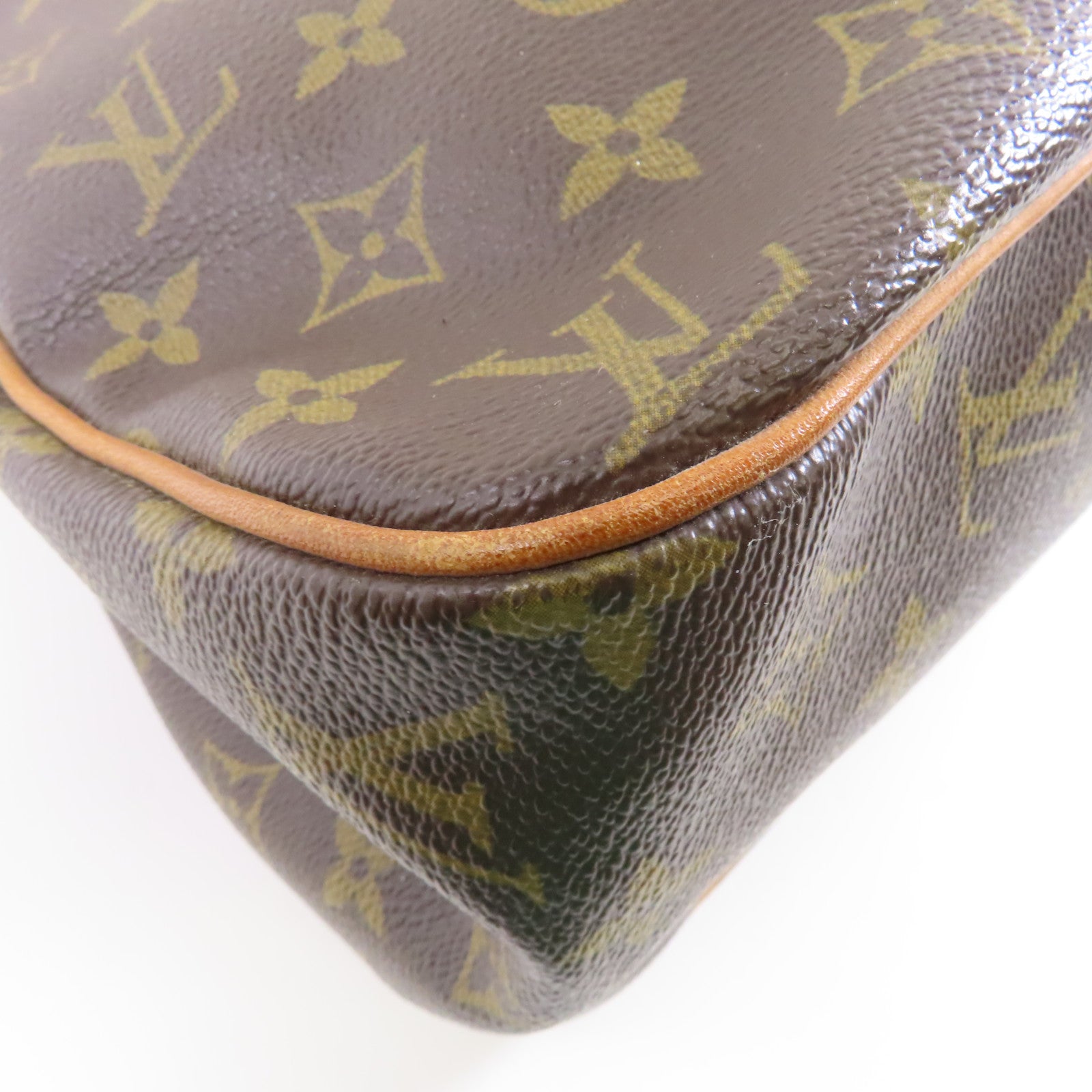 LOUIS VUITTON Monogram Batignolles Tote Bag金扣手挽袋啡色