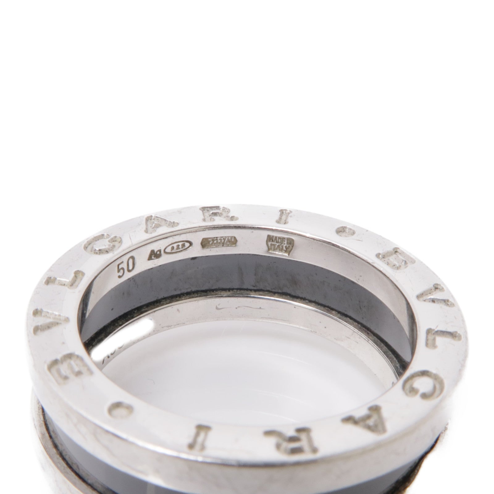 BVLGARI BLV Save the Children Ring BLV 50 US#5 925 Sterling Silver