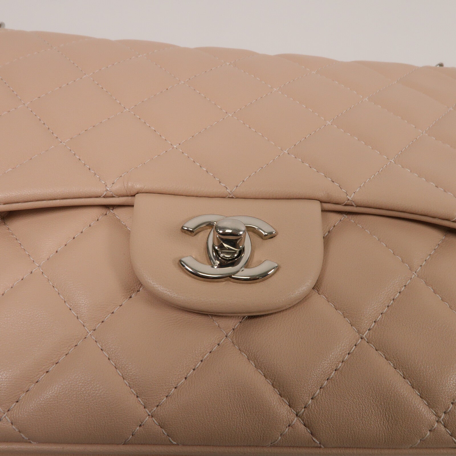 CHANEL 羊皮皮革Chain Shoulder Bag鏈帶肩背袋