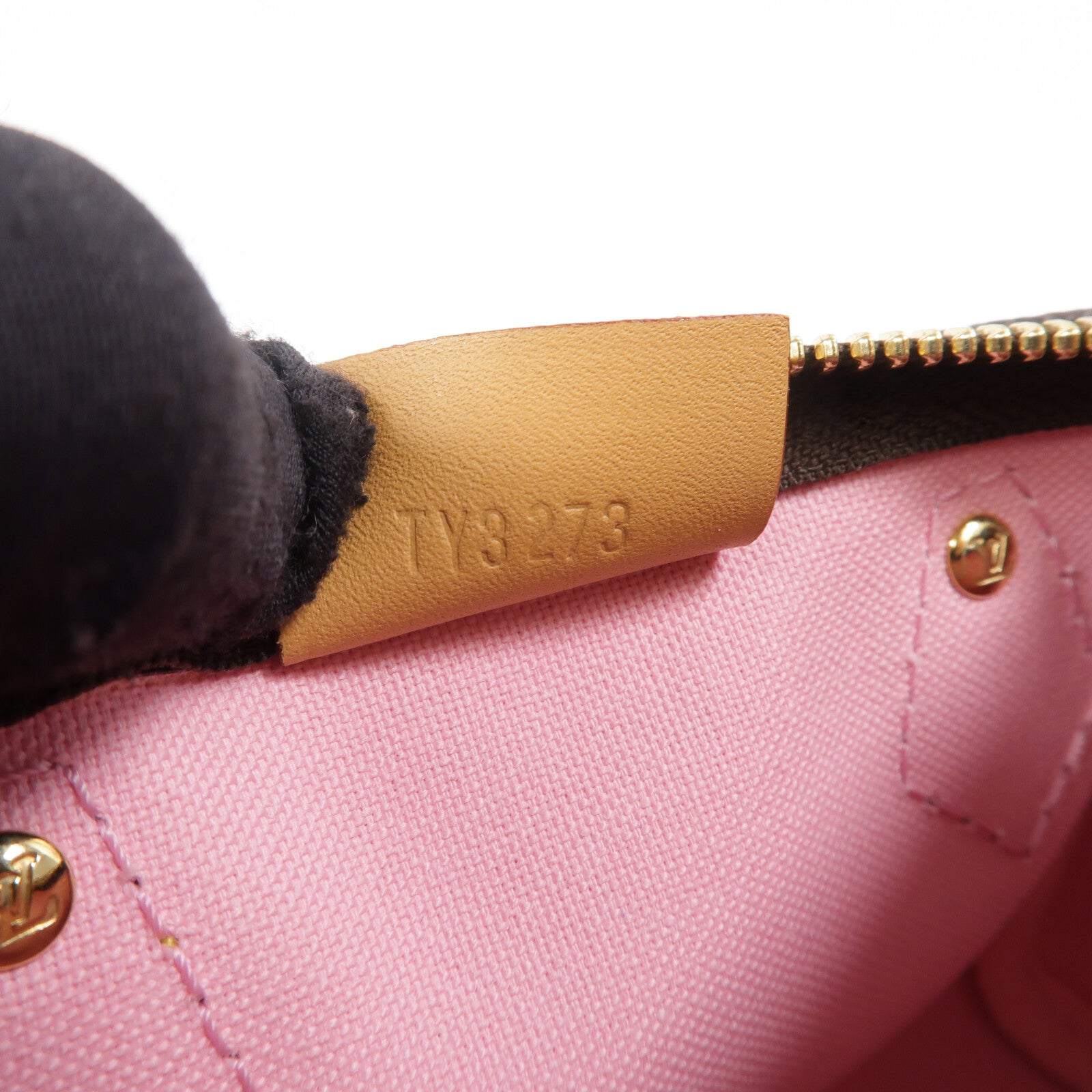 LOUIS VUITTON Monogram Vivienne Nano Speedy金扣手挽肩背兩用袋