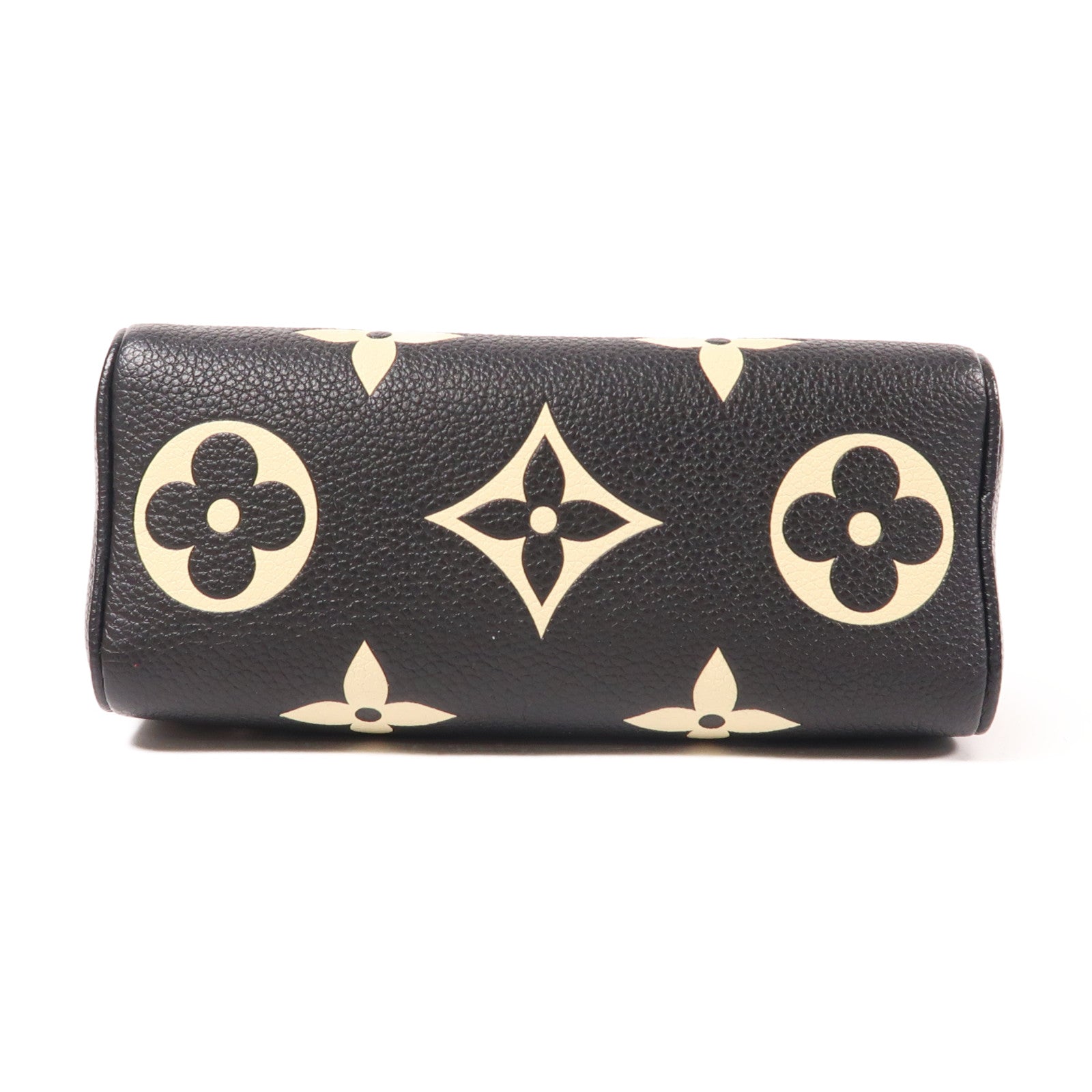 LOUIS VUITTON Monogram Empreinte Nano Speedy金扣手挽肩背兩用袋