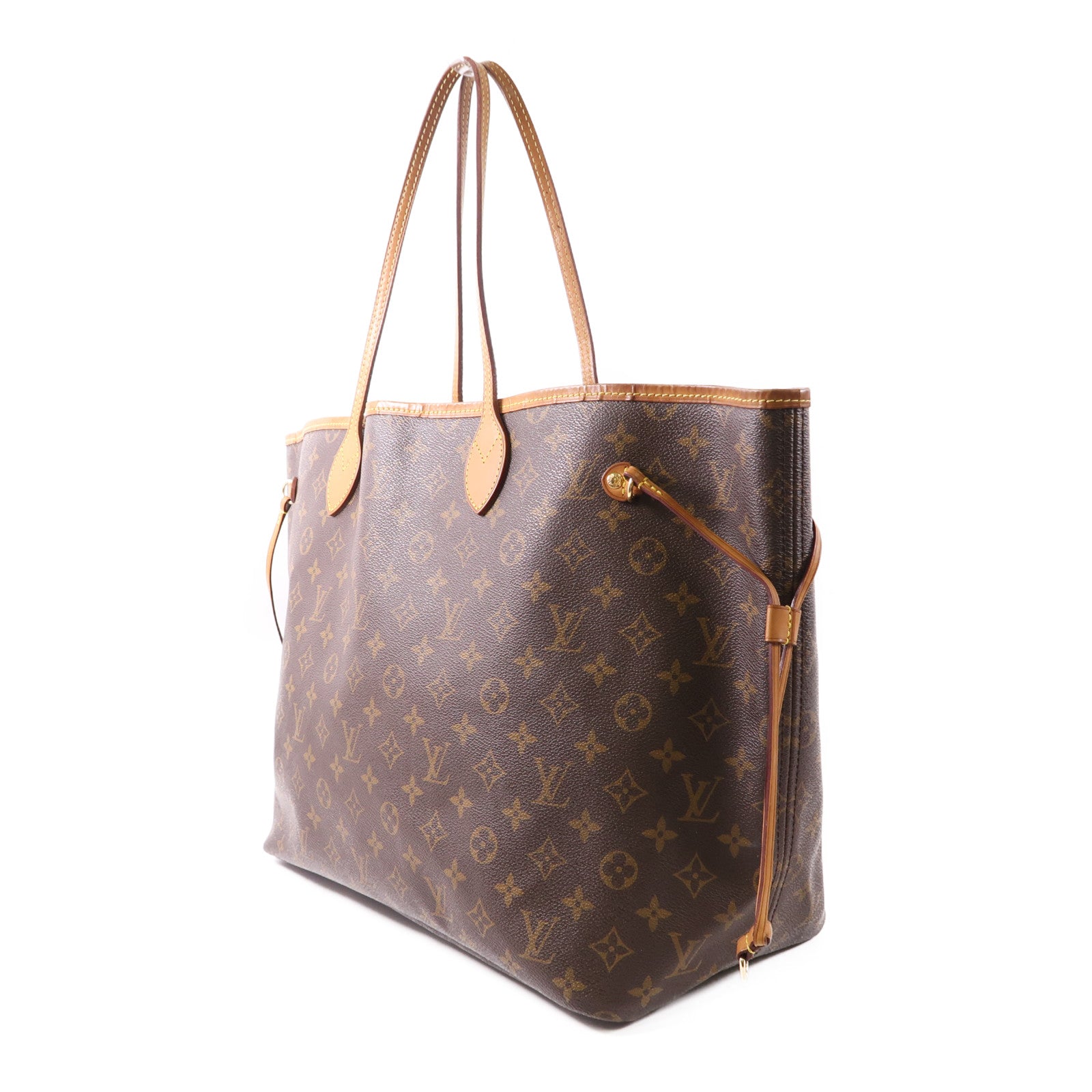 LOUIS VUITTON Monogram Neverfull GM Tote Bag金扣肩背袋