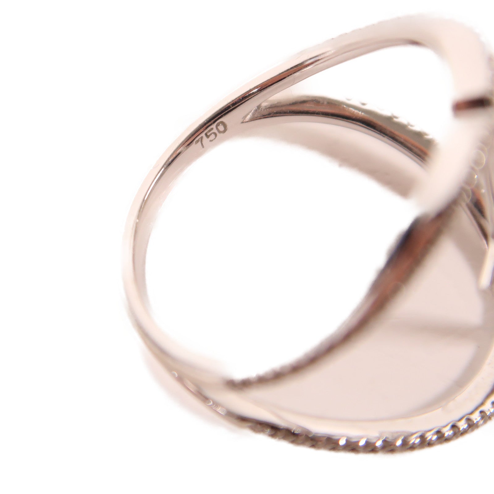 JEWELRY 【激減優惠】18K白金/鑽石Diamond Ring戒指US#6.25