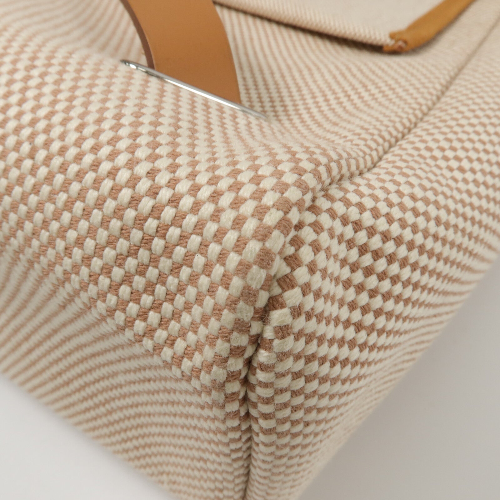 HERMES 帆布Herbag a dos Zip Retourne Backpack背包