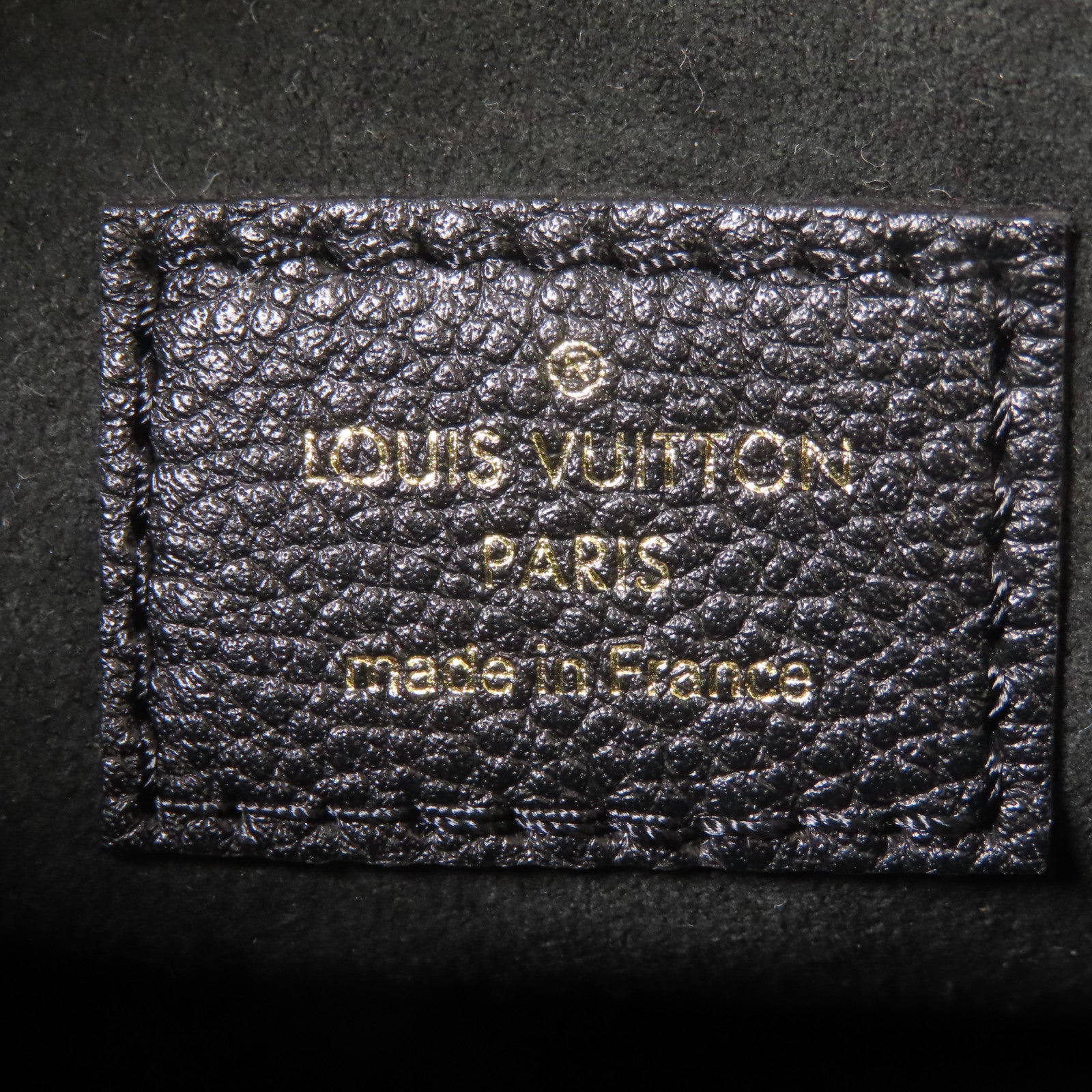 LOUIS VUITTON Monogram Empreinte Speedy Bandouliere 20金扣手挽肩背兩用袋黑色