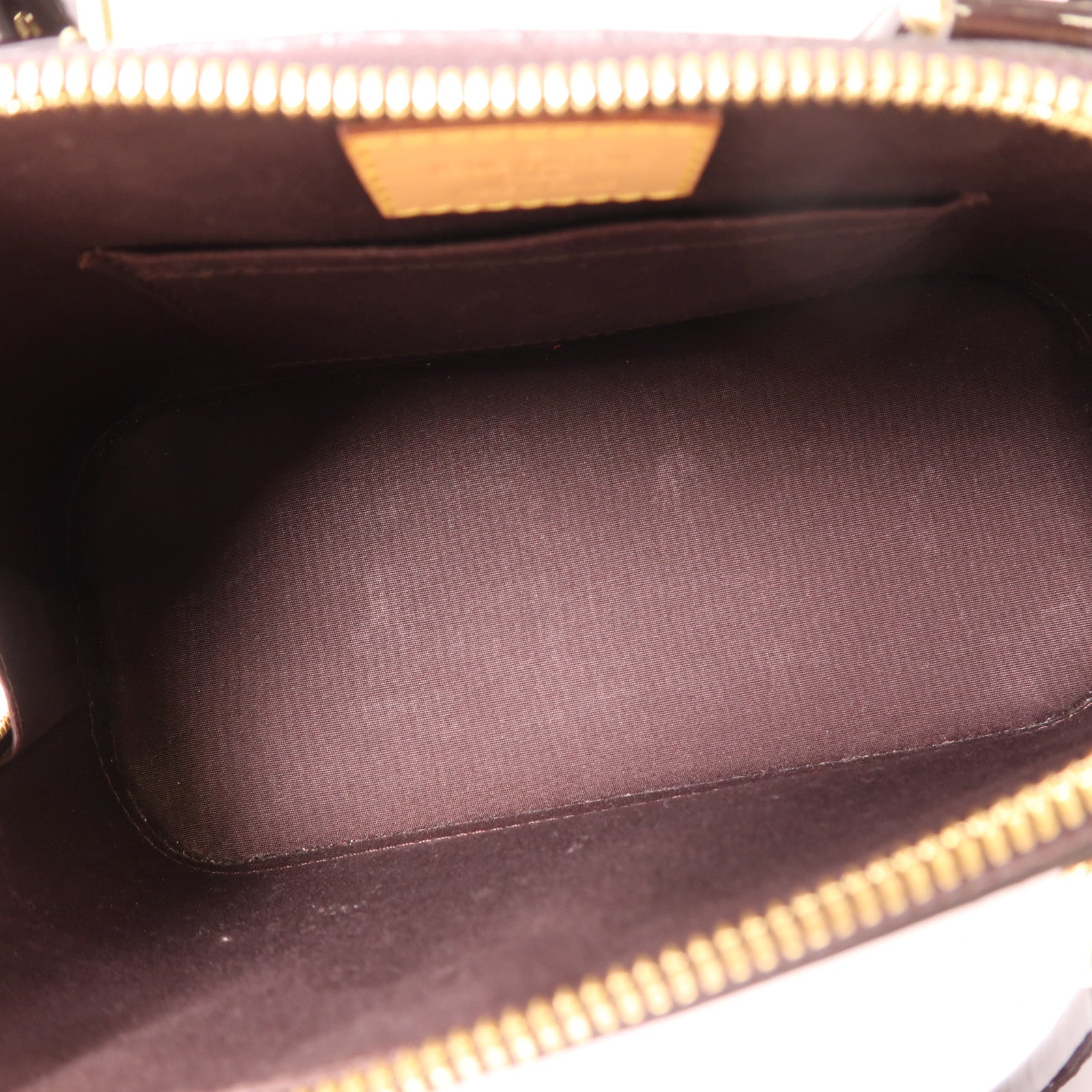 LOUIS VUITTON Vernis Alma BB金扣手挽肩背兩用袋