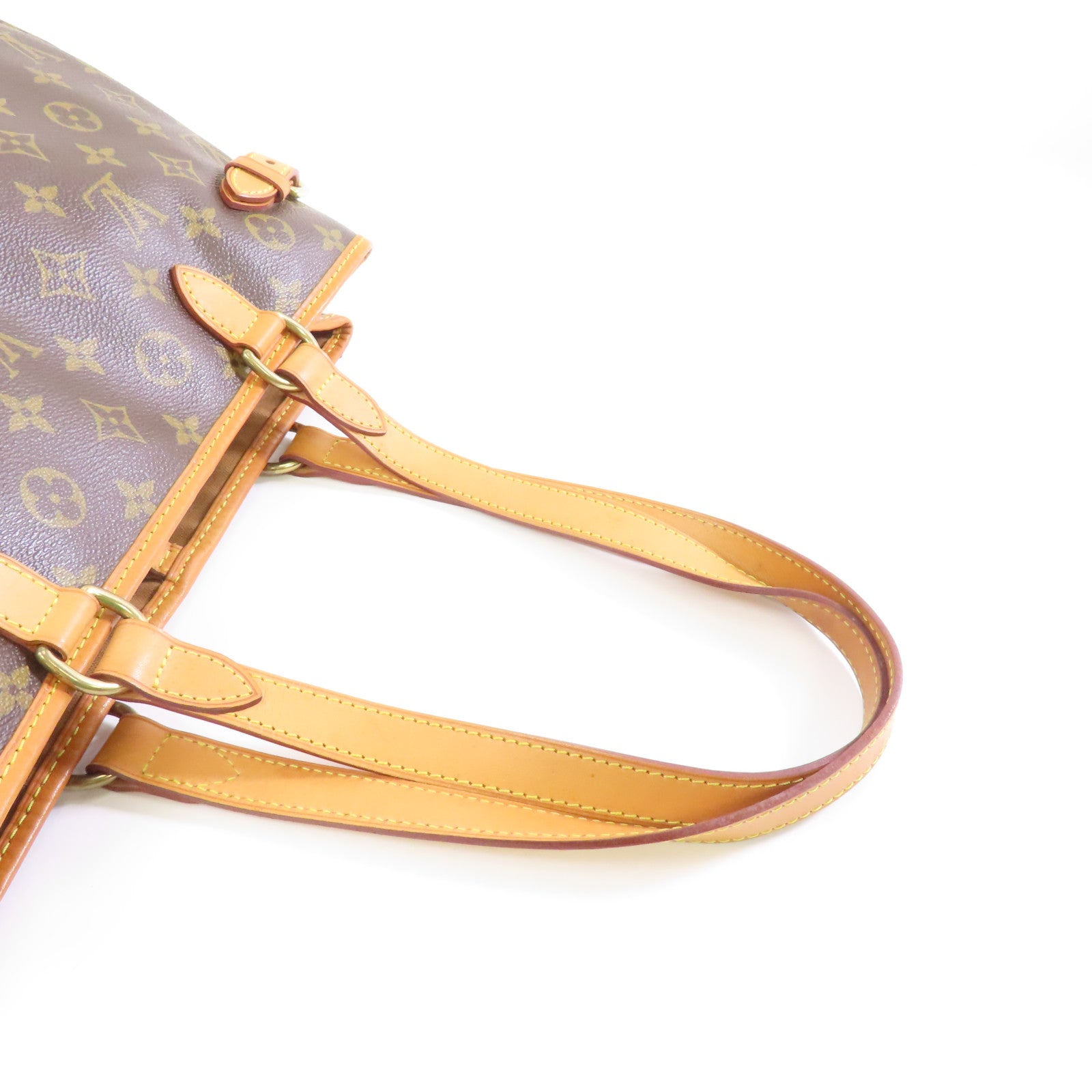 LOUIS VUITTON Monogram Batignolles Tote Bag金扣手挽袋啡色