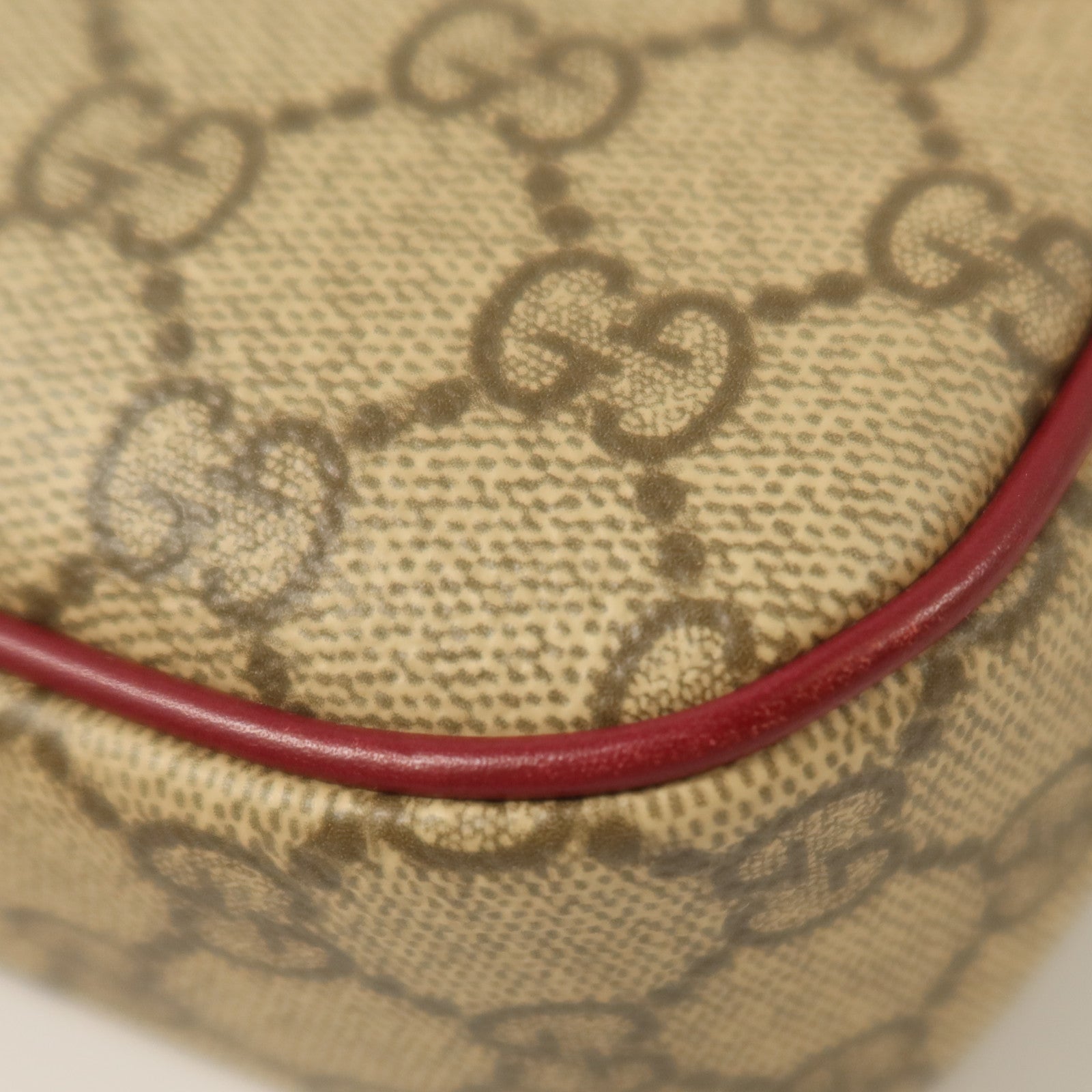 GUCCI GG Supreme Canvas Horsebit 1955 East West金扣手挽肩背兩用袋