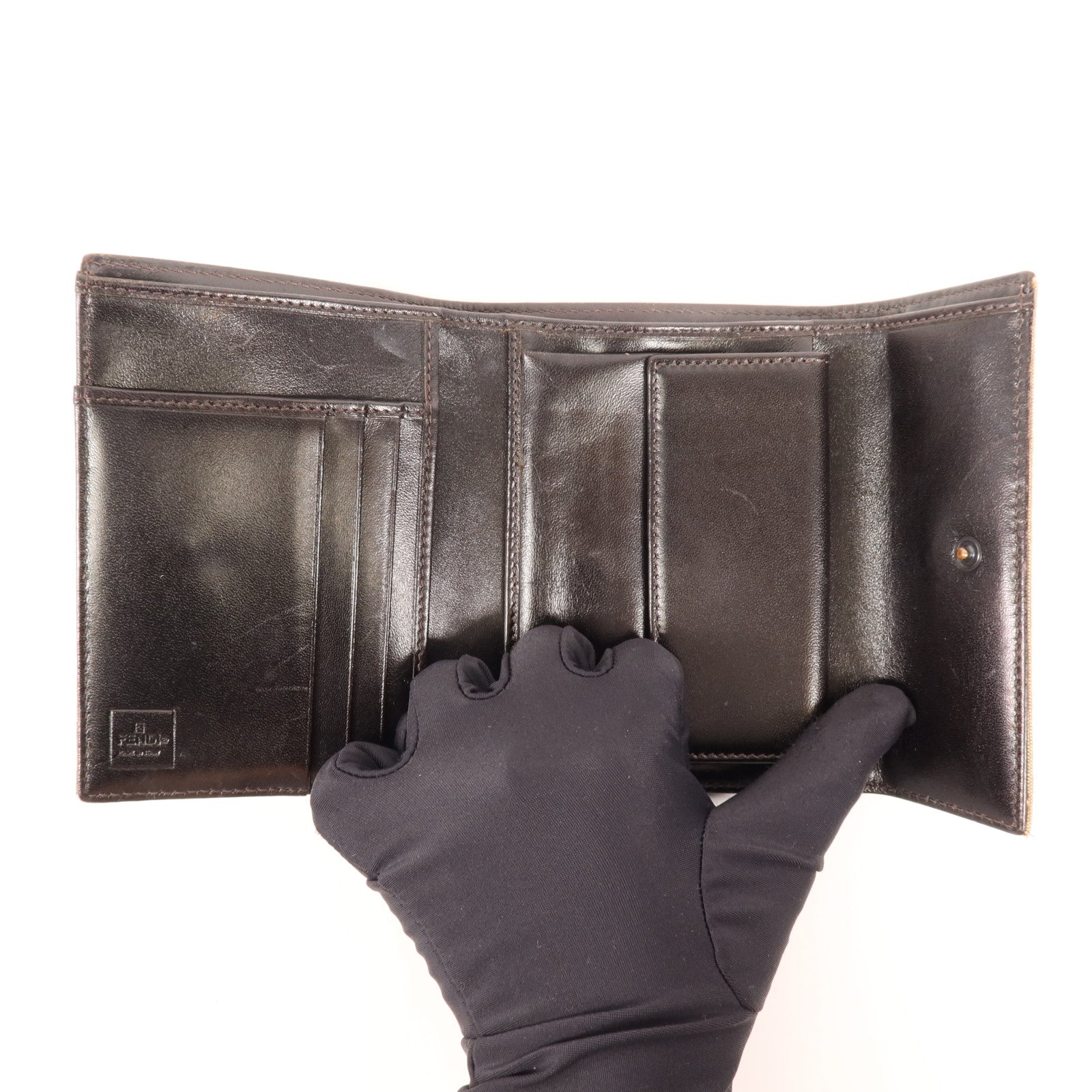 FENDI 帆布Wallet錢包