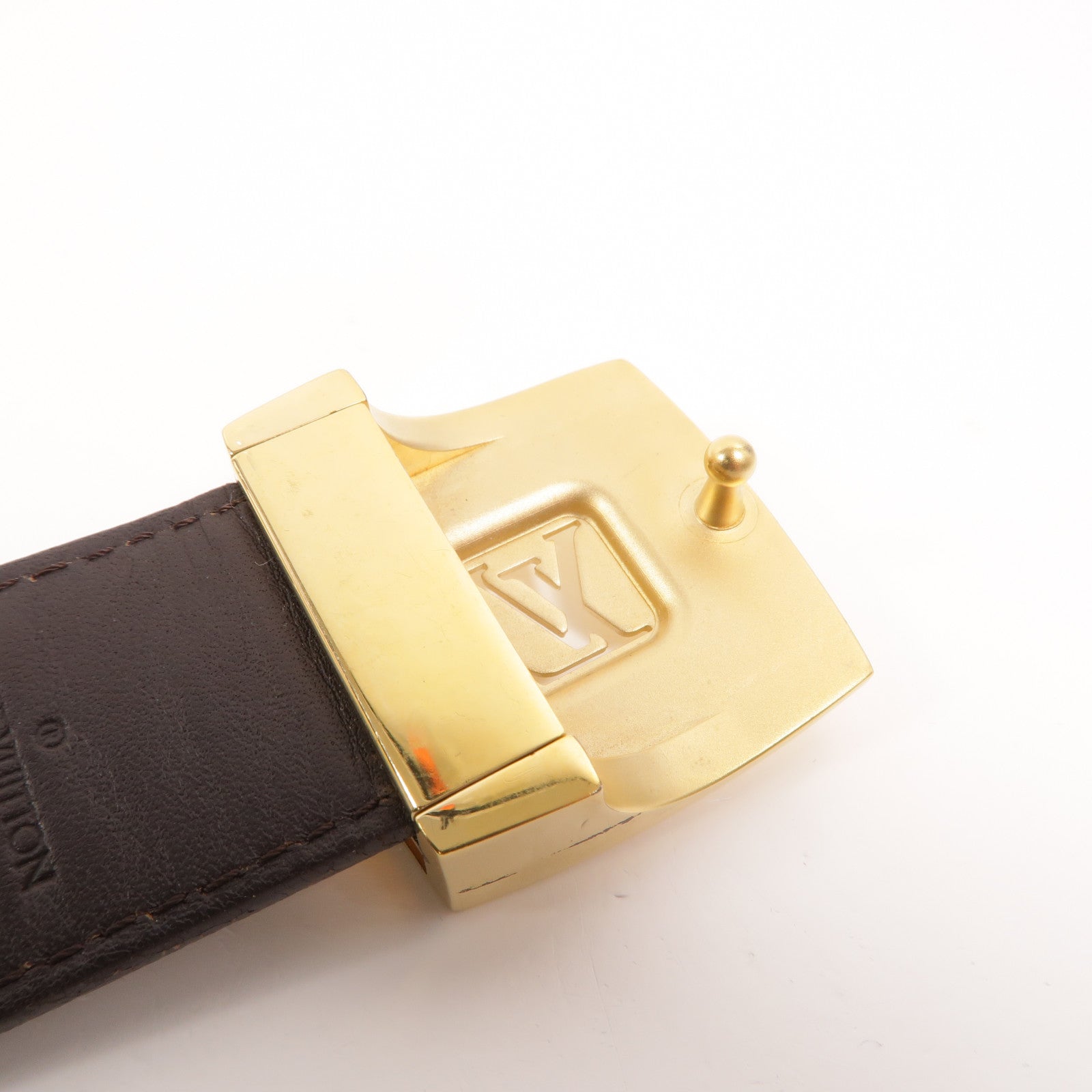 LOUIS VUITTON Monogram Belt 85cm皮帶