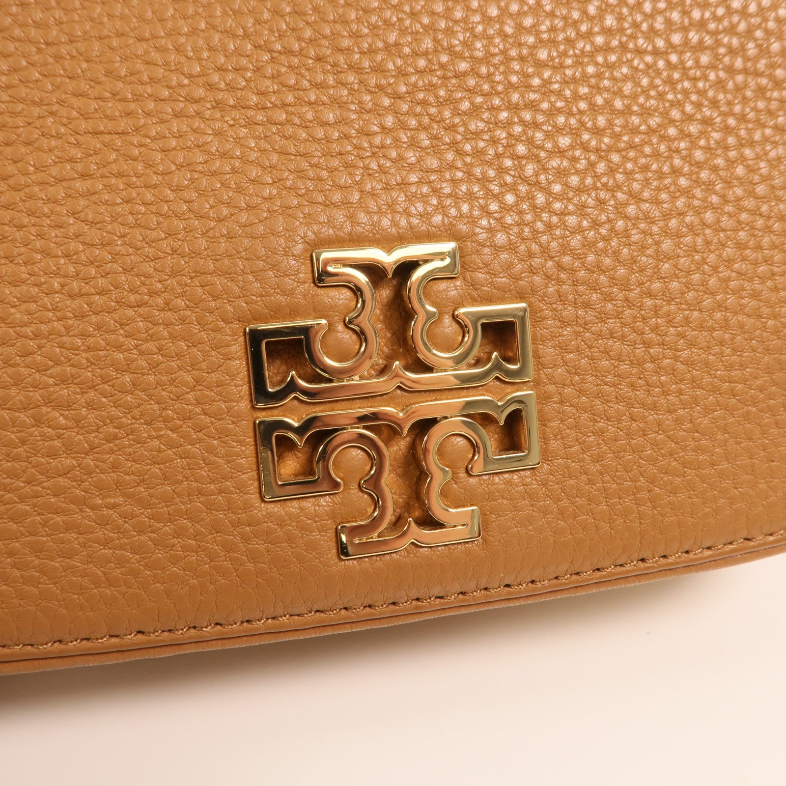 Tory Burch 牛皮皮革Shoulder Bag金扣肩背袋