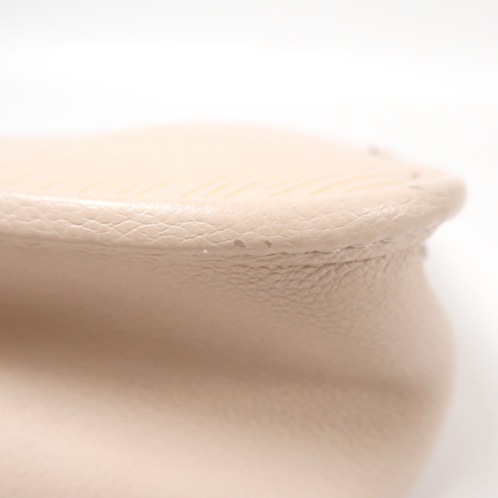 LOUIS VUITTON Epi Buci銀扣肩背袋米色