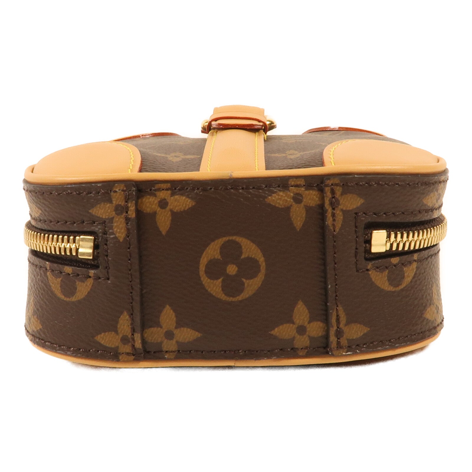 LOUIS VUITTON 【激減優惠】Monogram Valisette Vertical金扣手挽肩背兩用袋棕色